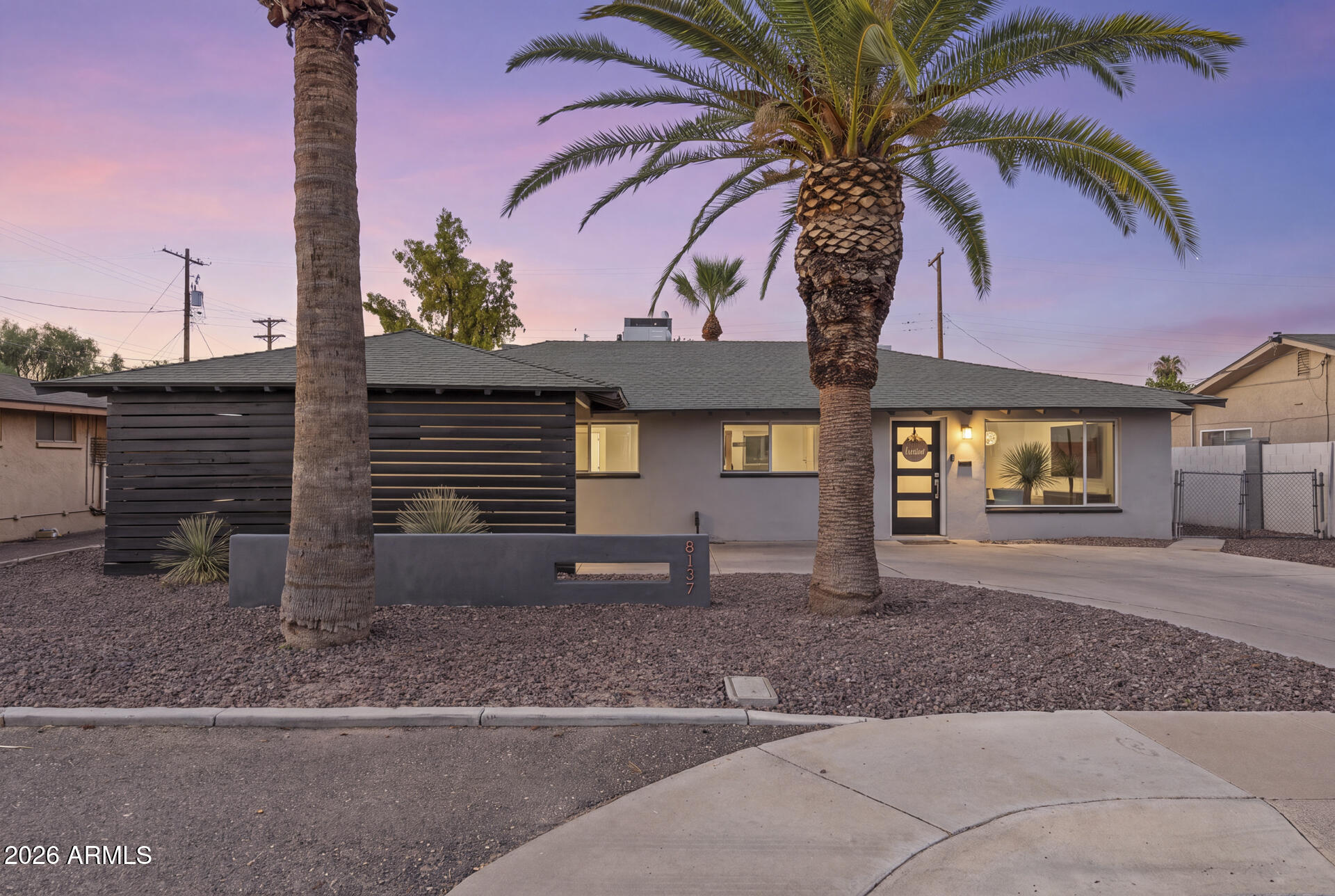 UPDATED, WELL-KEPT, AND NO HOA IN A PRIME SCOTTSDALE LOCATION! Timeless charm meets modern updates in this beautifully maintained 3-bed, 2-bath home, perfect for your next home or a fantastic investment opportunity.

Step inside to a bright, open-concept floor plan filled with natural light, creating a warm and inviting atmosphere for everyday living. The spacious primary suite features a walk-in closet and a private full bathroom.

Outside, enjoy a private, low-maintenance backyard with synthetic grass and attractive landscaping--simply enjoy Arizona's beautiful weather.

Located just minutes from Old Town Scottsdale and other top attractions, this move-in-ready home offers an unbeatable combination of location, value, and lifestyle. Don't miss this exceptional opportunity!