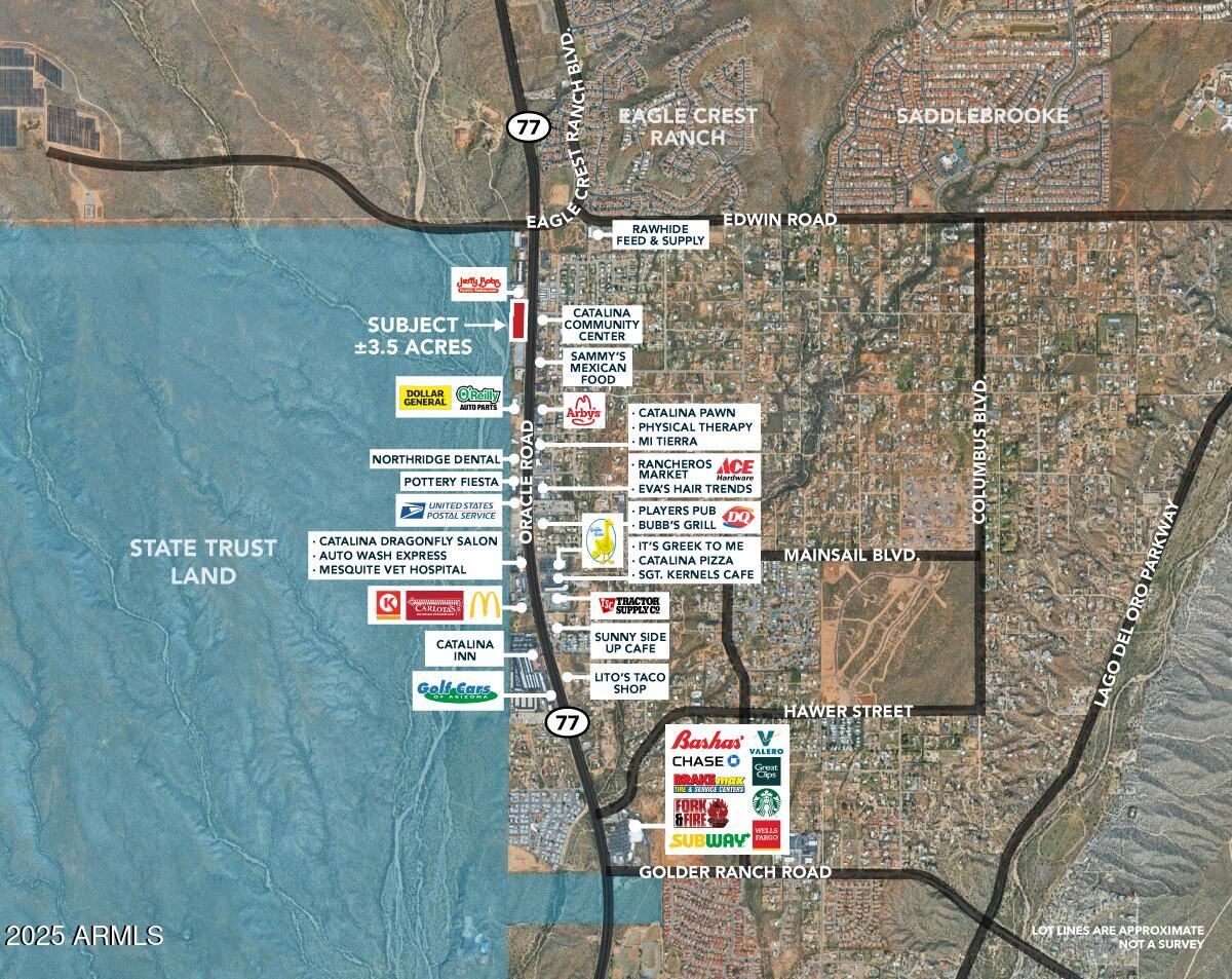 3 parcels total for sale in a bulk sale.  Parcel codes. 22217006A, 22211016A, 22211016B - Land