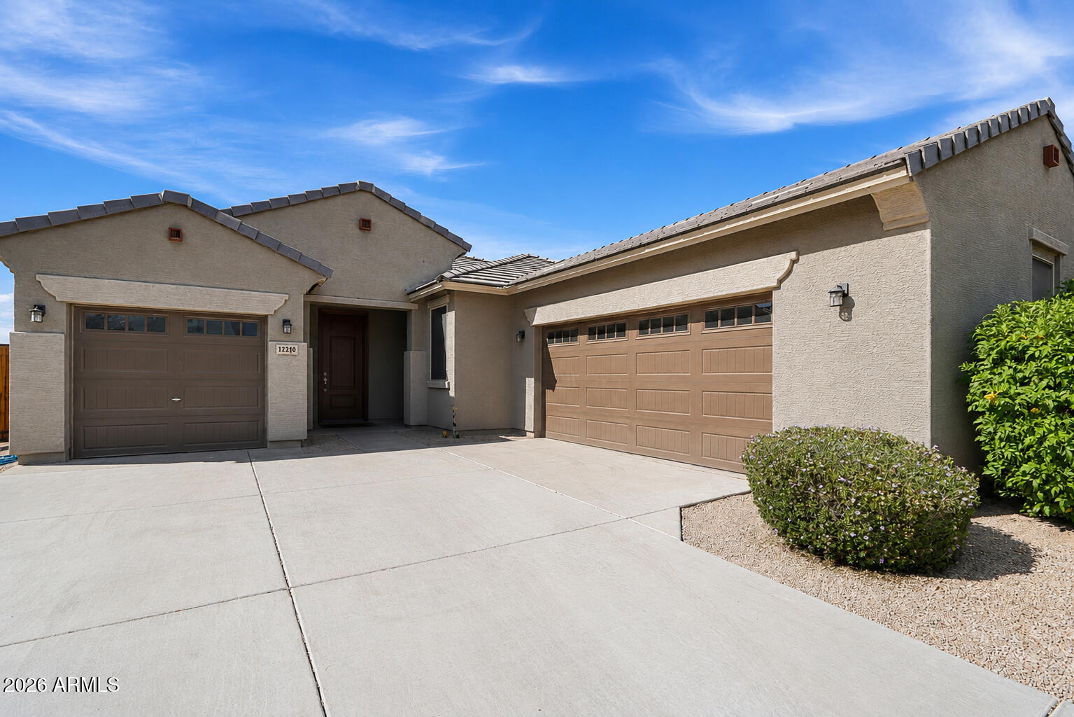 Must-See Home! Beautifully maintained 4-bedroom, 2-bath home with a sparkling pool and a desirable split floor plan. Tile flooring flows throughout the main living areas, with carpet in the bedrooms for added comfort. Don't forget the huge laundry room area. The spacious 3-car garage, RV gate, and RV parking provide ample space for vehicles, recreational equipment, and storage. Situated on a huge lot with mature trees, this property offers both beauty and privacy. Enjoy outdoor living year-round under the covered patio, creating the perfect space for entertaining family and friends. Solar panels help keep energy costs low, adding value and efficiency to this exceptional home. This property should have everything you're looking for and won't last long!