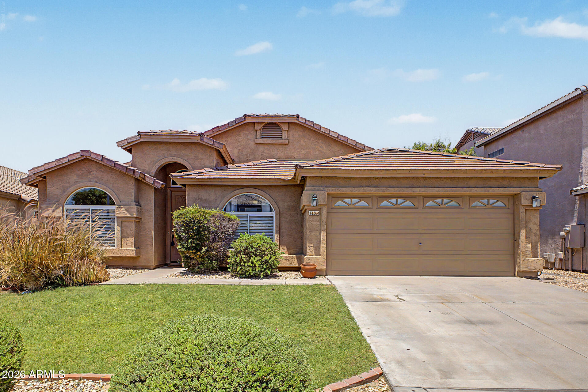 Welcome home to this beautifully maintained single-level gem in the heart of Ahwatukee Foothills! This 3-bedroom, 2-bath, 2,225 sq ft home offers the space and functionality you are looking for. OPEN LIGHT AND BRIGHT-formal living and dining area -- perfect as a game room. The open kitchen flows seamlessly into a generous family room and features a breakfast bar, abundant cabinetry, and counter space galore. The primary suite is a true retreat with a large walk-in closet, separate soaking tub, and walk-in shower. Step outside to a wonderfully private backyard that opens to a peaceful wash -2-car garage-This location is unbeatable. Minutes to Pecos Park with its pools, etc- Easy access to I-10 and Loop 202 and nearby shopping and dining!