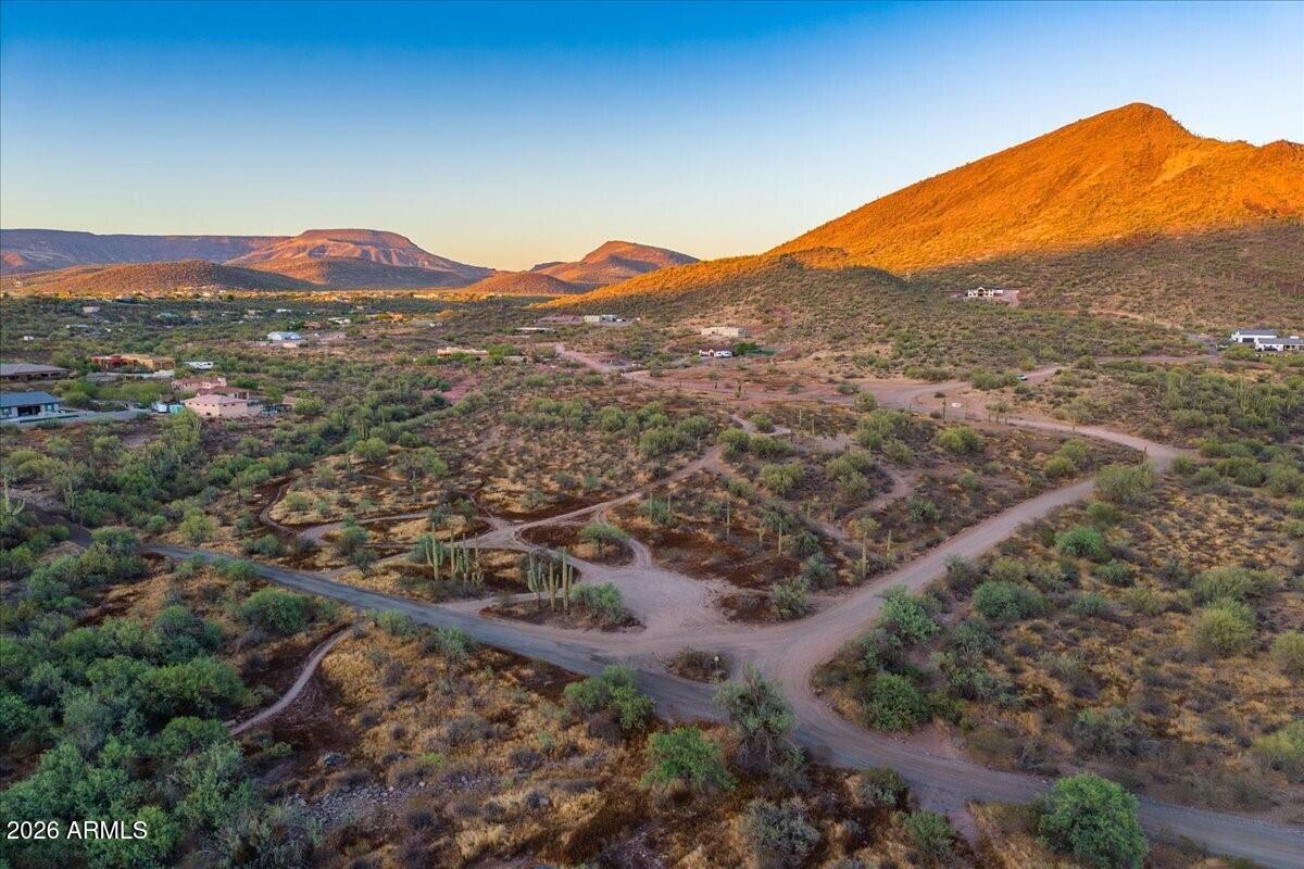 Four approcimate 2.5 acre parcels available.  Beautiful desert.  Great for horses.  Adjacent 20 acre parcel (MLS# 7030850) also for sale, see mls number.  Elevated with fabulous views.