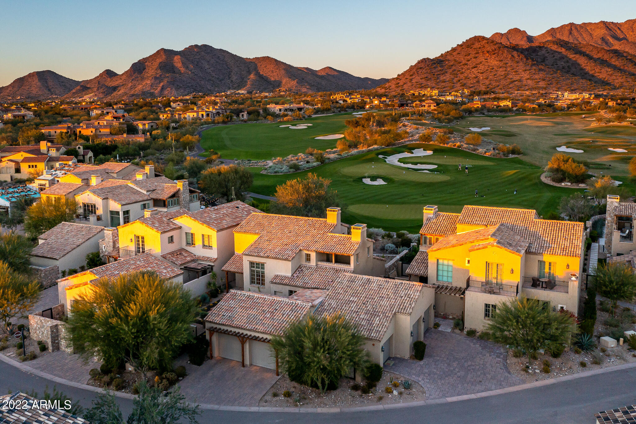 This Mediterranean inspired cottage offers quick access to the Silverleaf Golf Club directly from your own backyard. Designed by award-winning Oz Architects and built by Cullum homes, this home offers views and extraordinary finishes, including reclaimed wood and limestone from France, Chicago brick, and upgraded stone work on the patio and outdoors.