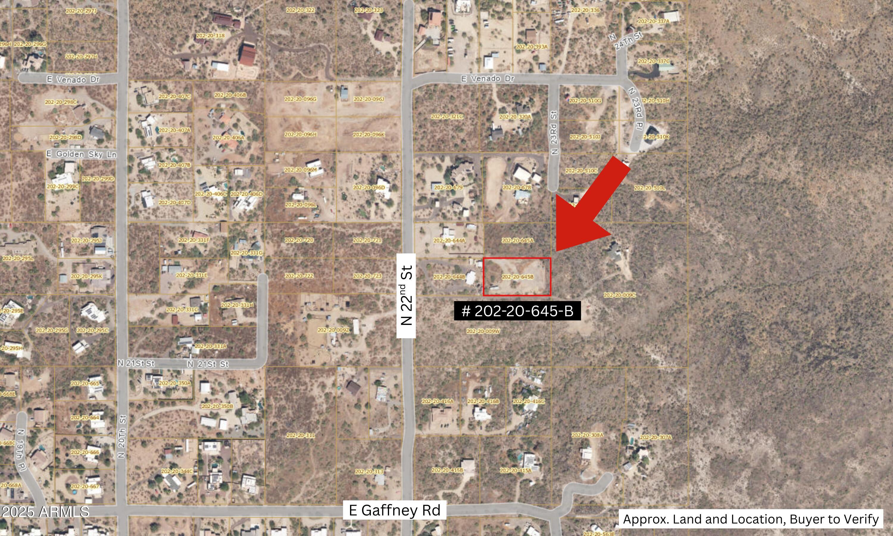 See legal description - Land