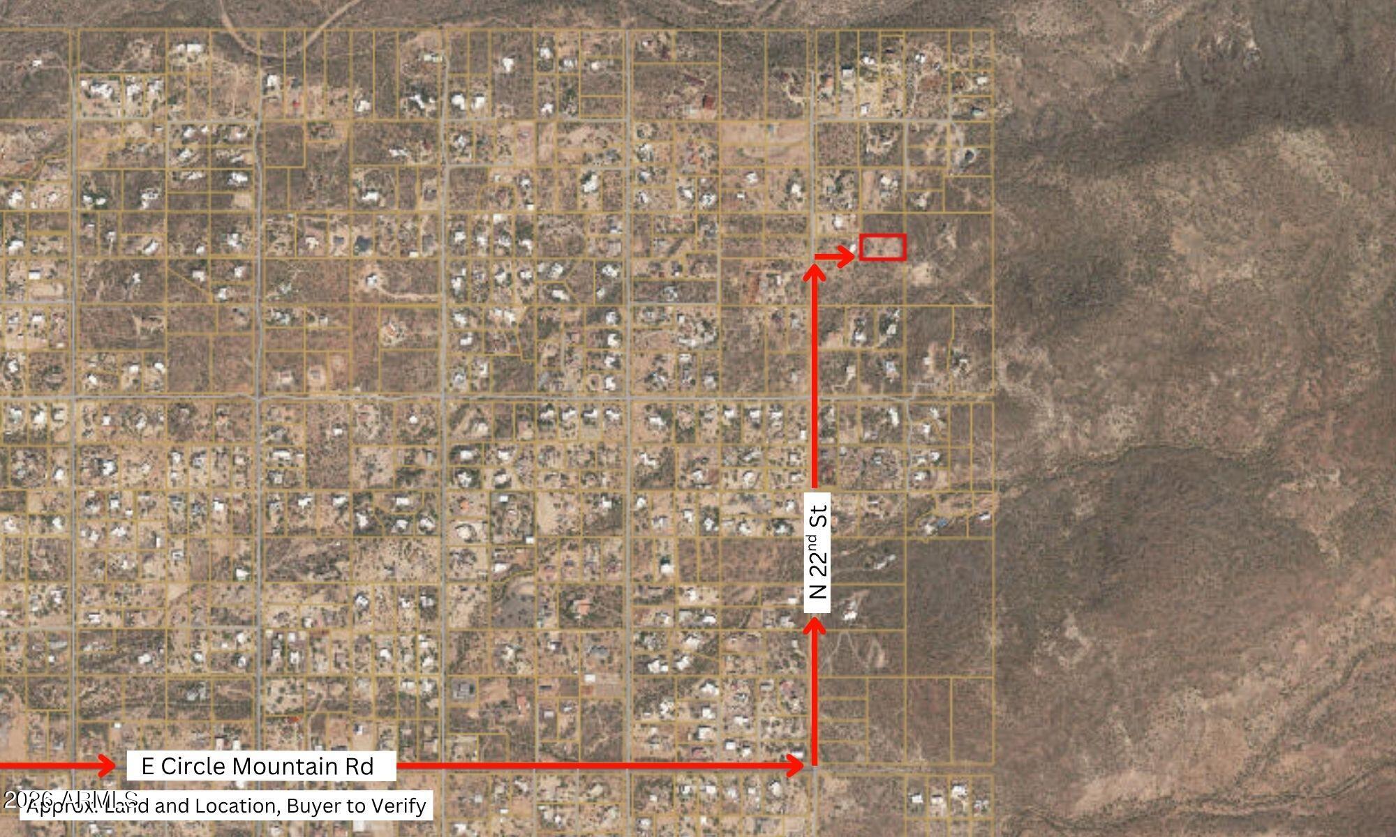 See legal description - Land