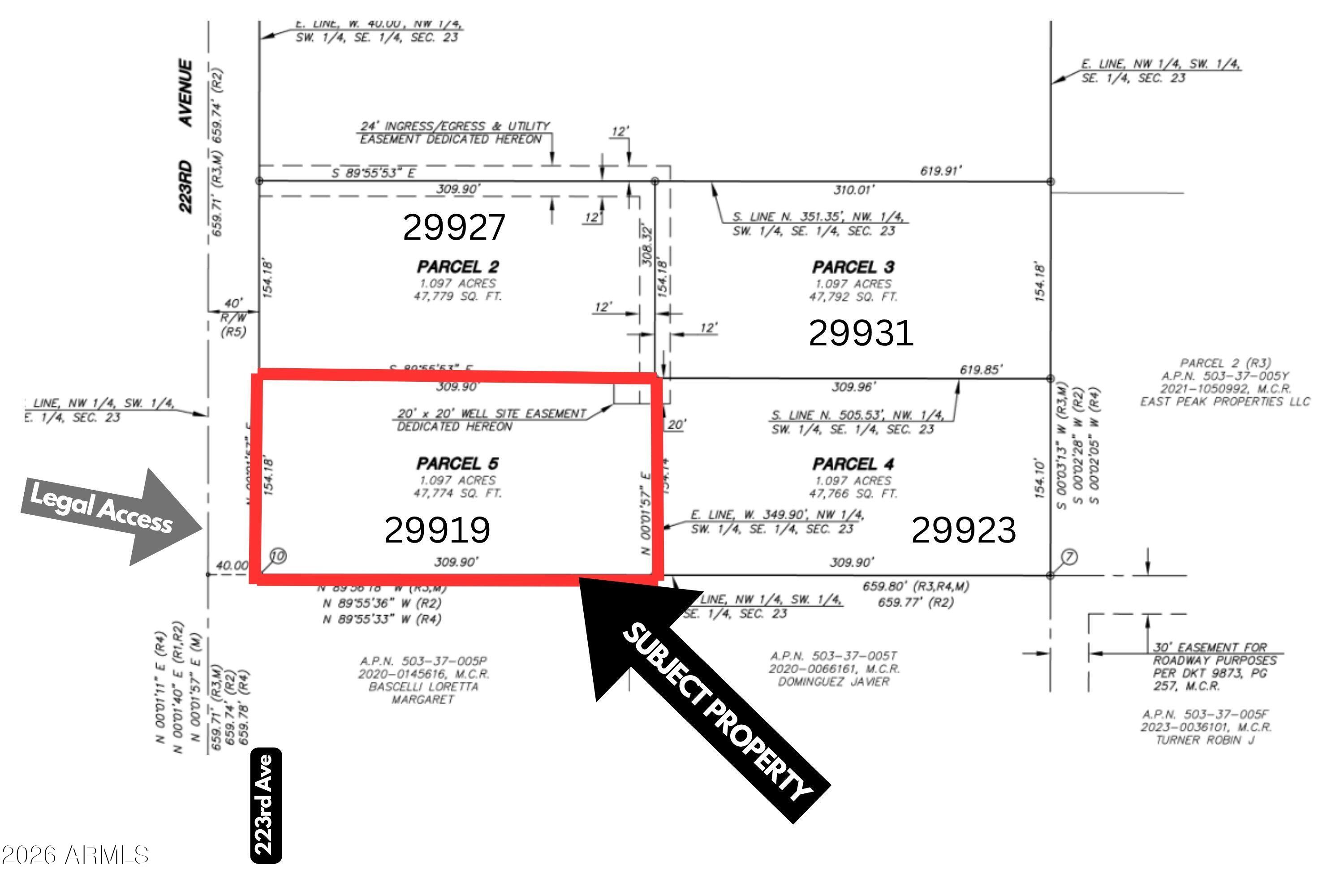 Seller Financing only 20k Down! Your Acre of Freedom Awaits! Well installed. Escape the hustle & stretch out on your very own acre of open land--ready for your dream home. A seasonal ribbon of wash accentuates the breathtaking views & peaceful surroundings just 1/6 mile from paved road access--close enough for convenience, but secluded. A brand-new well is drilled, so all that's left is adding your septic system and your personal style of home. no APZ restrictions, you have plenty of room for your vision, this is where you can truly make your dream a reality--build a tiny home, a spacious family estate, or even your own mini ranch. Workshops & Guest Houses Welcome! You'll love being just minutes from the new school and within an easy commute to the growing employment centers along US 60