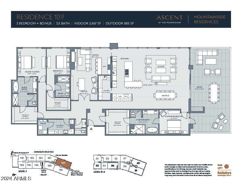 ASCENT AT THE PHOENICIAN MOUNTAINSIDE RESIDENCE - Residential