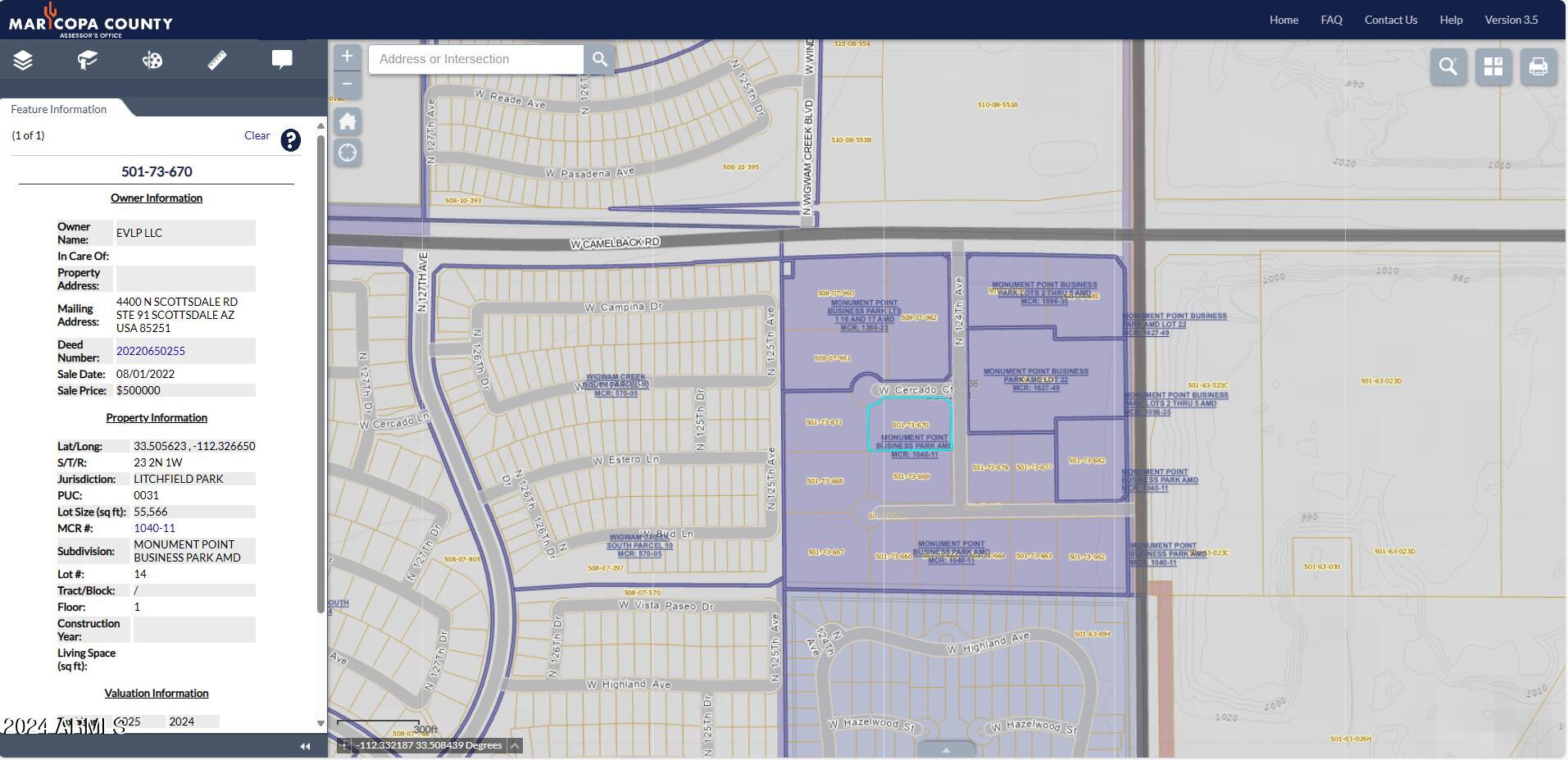 MONUMENT POINT BUSINESS PARK - Land