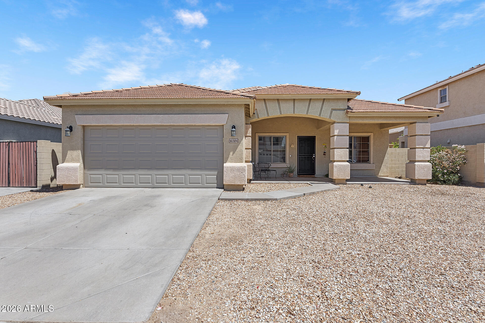 Beautiful move-in ready home in the highly sought-after Canyon Trails community! This 4-bedroom, 2-bath gem features a bright open floor plan, spacious kitchen with plenty of cabinetry, and a split layout for added privacy. Relax in the generous primary suite with walk-in closet and full bath. Step outside to a large backyard with endless potential, perfect for entertaining or creating your dream outdoor space. Conveniently located near parks, schools, shopping, dining, and easy freeway access, this is one you don't want to miss!