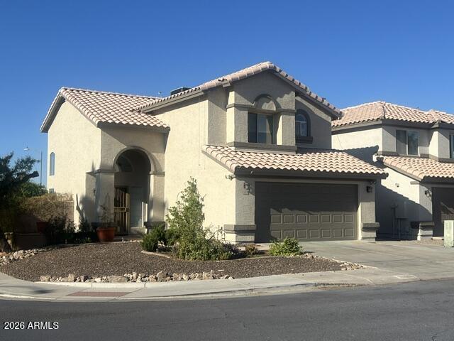 MUST SEE:  this quiet, friendly neighborhood less than 8 minutes to Midwestern University. North-facing corner lot, lush, low-maintenance yard encloses your relaxing, sparkling pool. Watch storms roll across the Valley knowing you have a BRAND NEW ROOF (2026)!
Step inside your light-filled space with soaring ceilings and hardwood staircase. Relax and move easily between granite kitchen, patio and pool. 
Upstairs, you'll find a spacious loft ready for home office, study, or tot play area. The master suite includes an updated bath and walk-in closet. Brand new carpet in every bedroom. Fresh 2026 paint inside and out. 
This bit of heaven is move-in ready -- come make it your