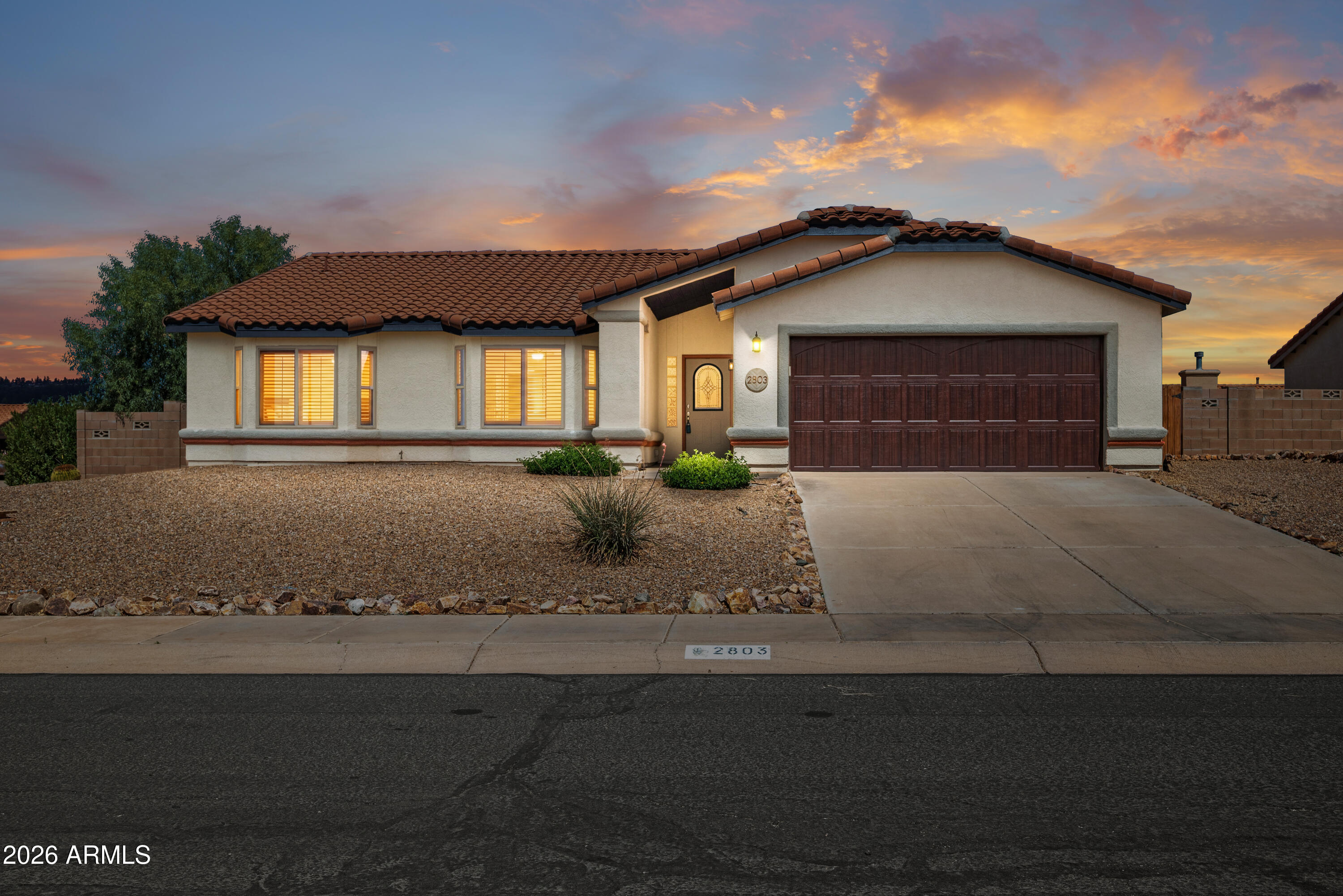 Welcome home! This lovely 4BR 2B on a spacious corner lot has everything you need to enjoy comfortable living. The thoughtfully designed layout features a separate living room and den, with arched entryways that create a beautiful, natural flow throughout the home. The backyard showcases a pebble-tech pool, recently updated with a new pump with timer, plus an RV gate for added convenience. A variety of fruit trees, including apple, peach, plum, fig, & pomegranate, add charm & function to the outdoor space. The nearby park has a green playground and exercise path, while proximity to the golf course adds to the home's peaceful, retreat-like feel. Come see everything it has to offer today!