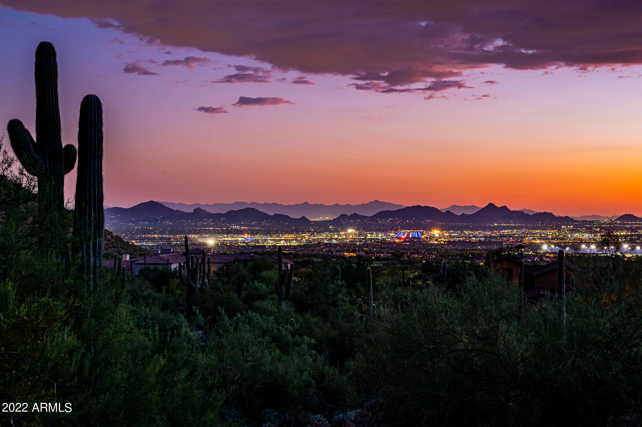 Simply one of the best custom homesites in Silverleaf!  One of the very last remaining vacant lots in the community that offers that rare combination of size and views while requiring minimal site prep.  This 3.06 acre lot features breathtaking city light and sunset views, capitalizing on its 2135 ft elevation that is perched up well above the homes below.  Ideal building site has gentle terrain over the massive 49,326 sf building envelope. Ask list agent about preliminary site plan concepts already done for this lot. Property is located in the heart of Upper Canyon, where homes have been selling in recent years between $6M-$24M. Situated in one of Arizona's most prestigious communities which features the highly renowned Silverleaf Club, guard gated privacy, access to area trails, paths and parks, and close proximity to area shopping and the Loop 101.  With a diminishing supply of vacant lots in Silverleaf, the opportunities to build your dream home are only getting more rare...so preview this site and imagine the possibilities! 

Silverleaf, located in North Scottsdale, Arizona, is a prestigious guard gated community known for its luxurious estates, exclusive golf courses, private Club and stunning desert landscapes. The Tom Weiskopf-designed Silverleaf Golf Course is a highlight for golf enthusiasts. With a blend of Spanish and Mediterranean-inspired architecture, the community offers a high standard of living, including upscale amenities like spas, fine dining, and exclusive shopping. Residents enjoy a harmonious balance between modern luxury and the natural beauty of the desert environment, making Silverleaf a sought-after destination for those seeking an exceptional lifestyle in North Scottsdale.