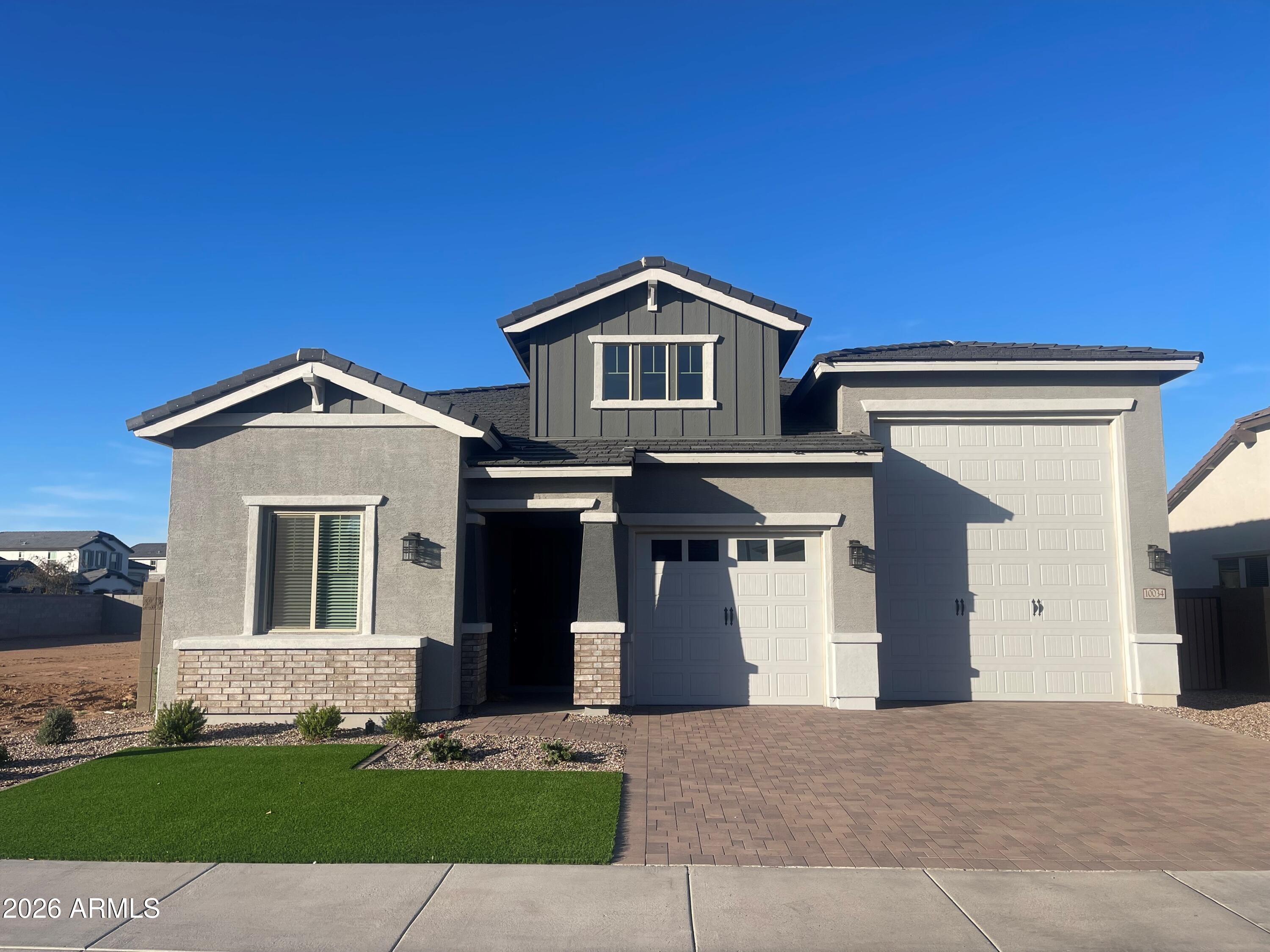 QUICK CLOSE! The Lincoln Beach Is An Amazing Home Featuring 10' Ceilings, 8' Doors, Gourmet Kitchen And 16' Atrium Glass Doors To The Patio. Also Included: 2'' Faux Wood Blinds, Ceiling Fans, Paver Driveways And Much More. 'Zero Energy Ready' Home Includes Tankless Water Heaters, Spray Foam Insulation, Electric Vehicle Ready And Pre Plumbing For Solar Installation. Residents Of This Incredible Community Will Enjoy An Aquatic Center With A Community Pool, Basketball Courts, Pickle Ball, Bocce Ball, Lush Greenbelts And Children's Playgrounds. Convenient Location.19 miles to Sky Harbor Airport, SHOPPING NEARBY! Great Schools. MOVE IN REWADY!