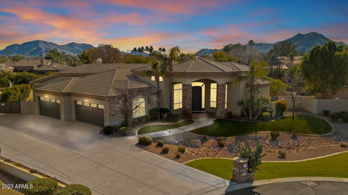 Experience the ultimate in luxury & elegance at this quality built cul-de-sac home in Paradise Valley. Boasting spacious rooms with high ceilings and Newly Remodeled Throughout: Tasteful Designer Kitchen, Luxurious Primary Suite, 4 bedrooms, 4 baths, Flex Room, Living & Dining & 4 car garage. Perfect for families and entertainers. Soak up the sun in the backyard oasis featuring a sparkling pool with spa and water fall. Enjoy lemon, lime & grapefruit trees & grassy area too. Covered patio is an ideal space for Outdoor Dining and Gatherings. Space to shoot hoops, RV gate & slab for storage.  Top-Rated schools, nearby restaurants and proximity to freeways make this home the perfect combination of comfort, convenience, luxury and style. Act now: Don't miss your chance to see it in person!