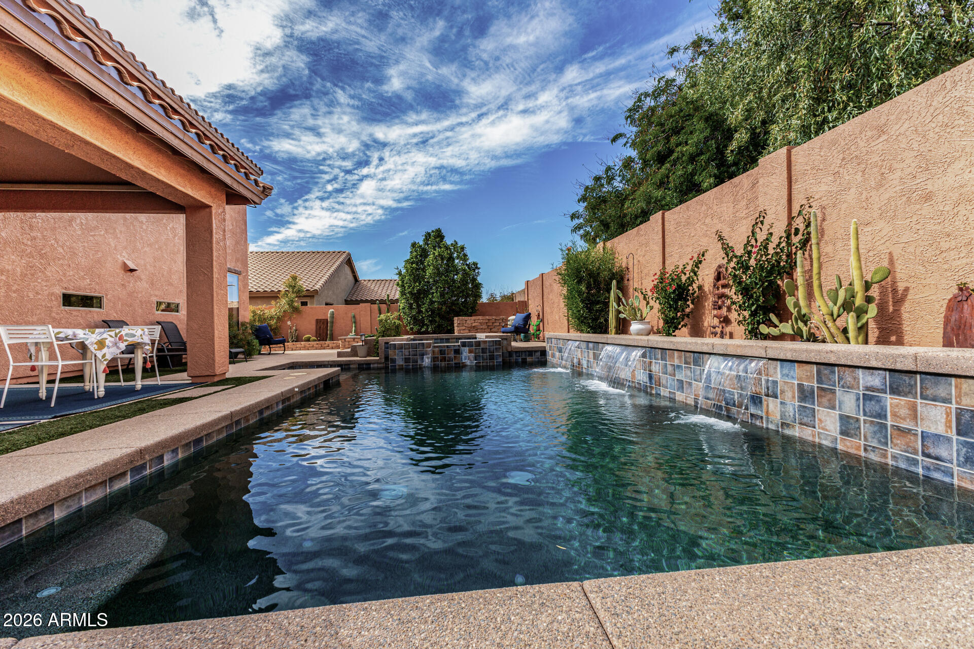 Experience Arizona living at its best in this bright, MOVE-IN READY Gold Canyon home! Featuring 4 bedrooms, 3 full baths, multiple living & dining spaces, a spacious loft + a very cool turret-style bonus room. MAJOR UPDATES: new roof underlayment 2026; two new A/C units + furnace 2022; new pool equipment 2025; exterior paint 2026; water heater + softener 2024; W/D 2024; professionally painted cabinets 2026; + gorgeous luxury vinyl plank throughout - no carpet!
Located in the sought-after Superstition Foothills Community, residents enjoy low HOA fees ($215 QUARTERLY), a heated pool + spa, beautiful grass park, miles of Community trails + easy access to world-class golf, hiking, biking, horseback riding, UTV trails, Canyon Lake + nearby shopping, medical, and amenities. AWAY FROM IT ALL, YET CLOSE TO EVERYTHING FOR DAILY LIFE! Photos simply don't capture the cozy comfort of this special home. If you're searching in Gold Canyon, this one definitely deserves a spot at the top of your must-see list. Come tour it today! STR Allowed. OWNER/AGENT