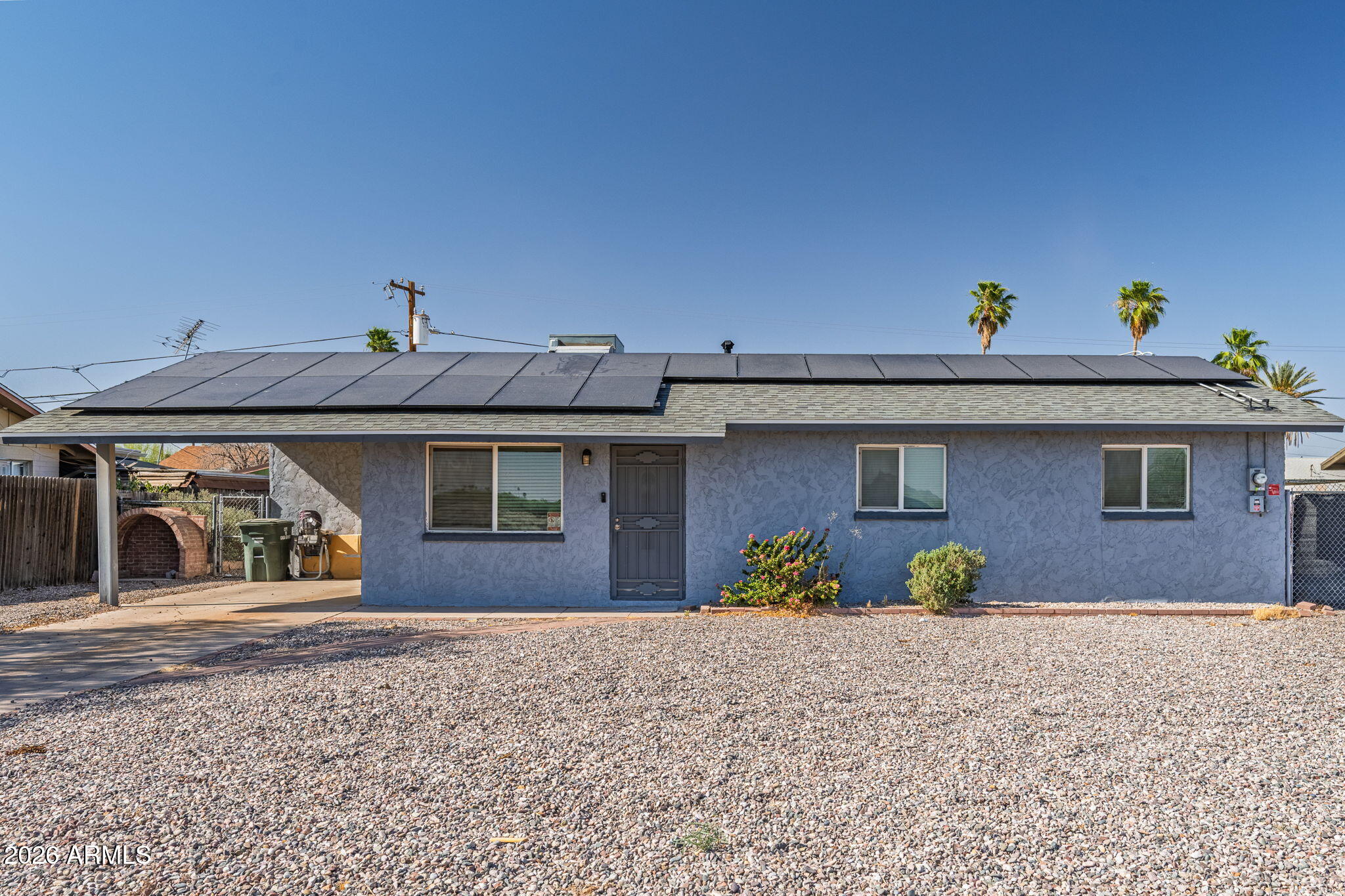 Completely restored and move-in ready! This beautifully updated home features a full renovation with major upgrades already done.  Enjoy peace of mind with a NEW ROOF, new drywall, all new flooring, and fresh interior paint for a clean, modern feel. Kitchen features granite, SS appliances, and tile backsplash.  Newer vanity and tiled shower in bath. Large backyard with covered patio and Shed with electric and AC.  NO HOA! The bright, open layout offers comfortable living with easy flow between the kitchen, dining and living areas - perfect for everyday living and entertaining.  Spacious bedrooms provide flexibility for guests, a home office, or hobbies.  Very convenient location near shopping, dining, and easy access to I-10!  A rare opportunity to own a FULLY refreshed home!