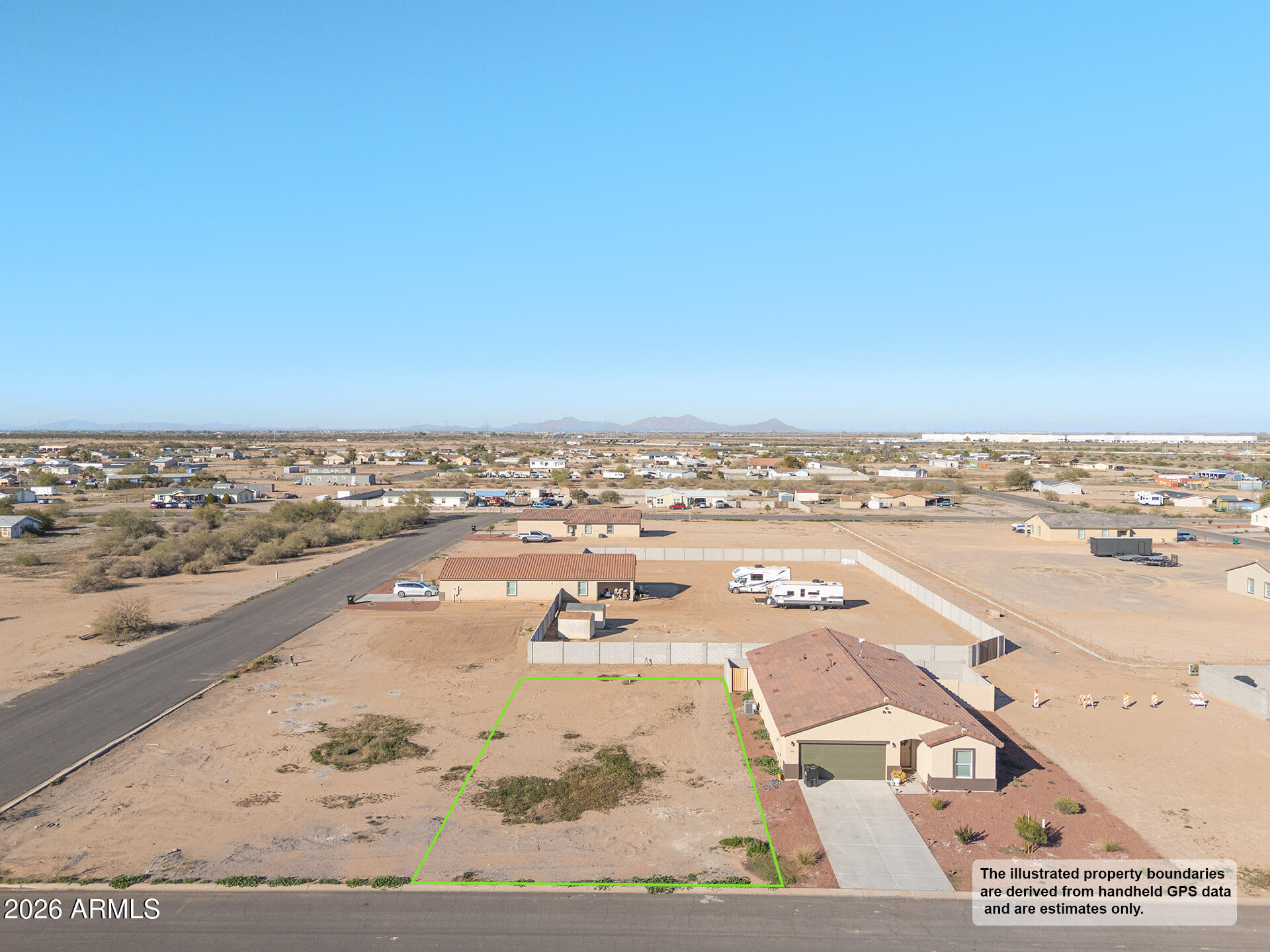 Build-ready lot with NO HOA right next to Casa Grande Mountain. Located in the Mountain View Estates
subdivision, this lot offers easy access to both the I-10 and I-8 highways. Enjoy hiking/recreation
trails just at the base of CG Mountain. Casa Grande is rapidly growing - invest today!