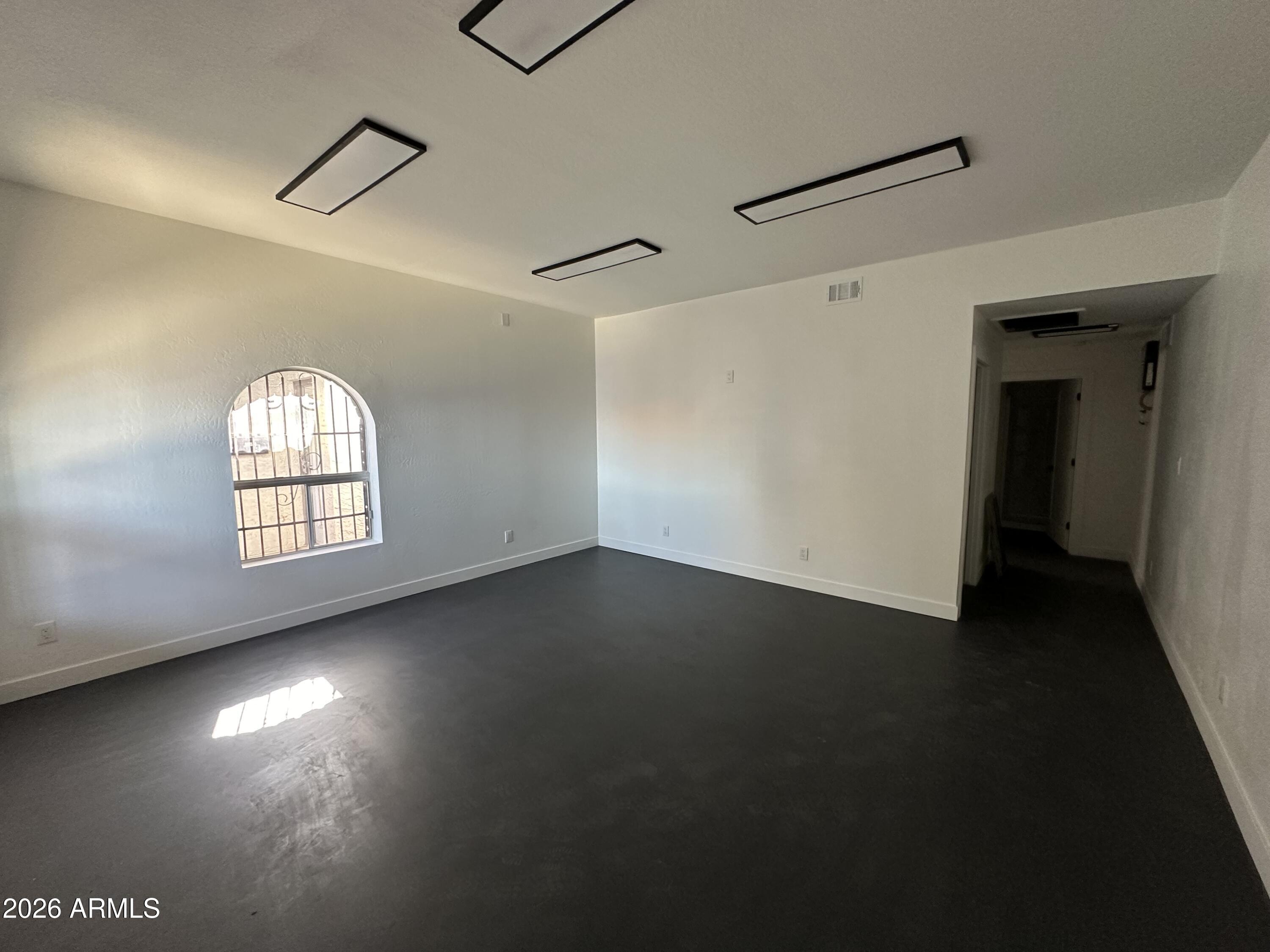 Ideal executive office suite equipped with flex space, office, storage, break room and private restroom. Cement floors, tall ceilings, updated LED lights, natural lights from windows. All utilities included except for internet. 1 covered parking space and multiple uncovered parking spaces available.