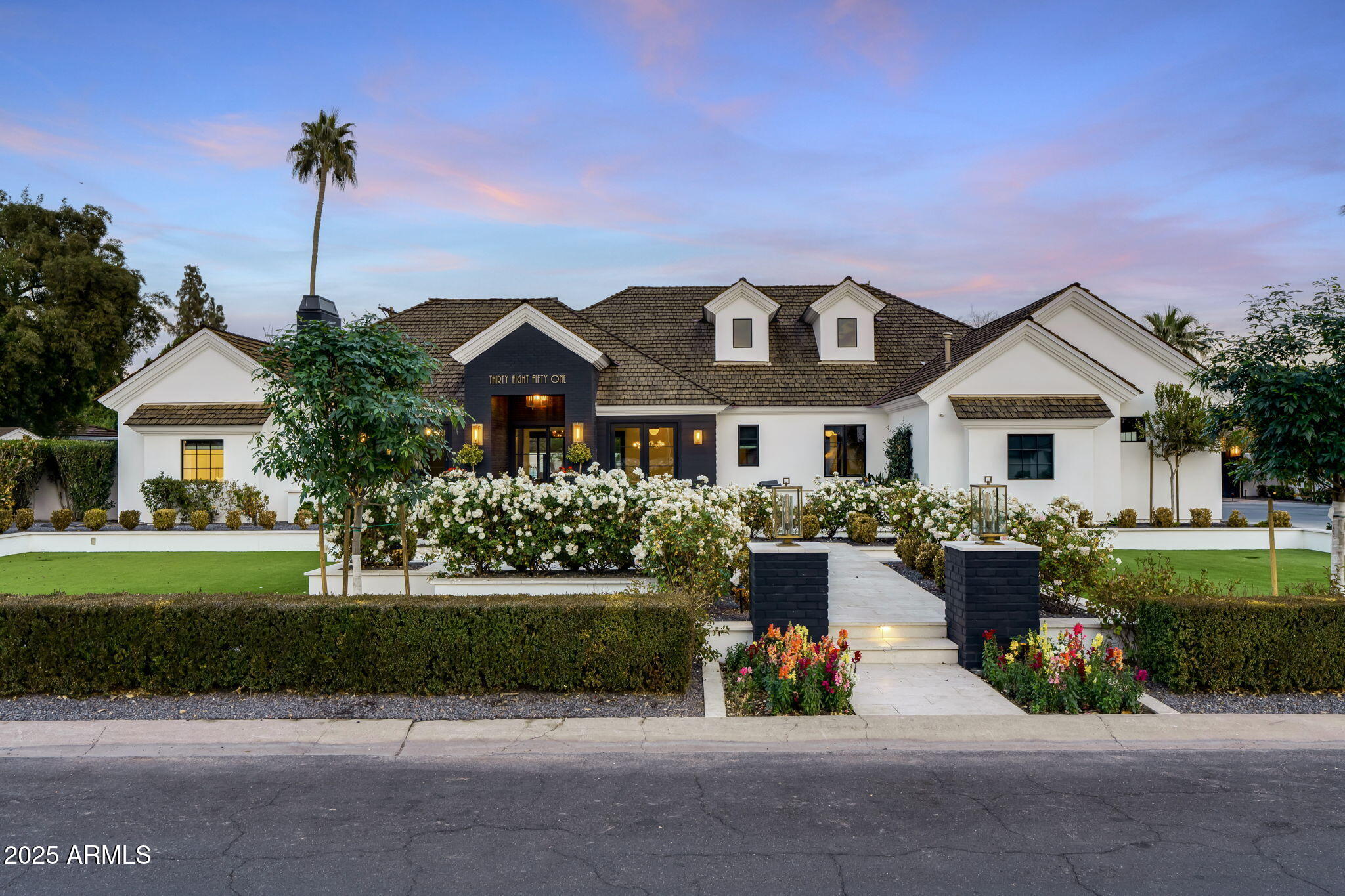 Luxury Contemporary Dream Home in Arcadia! Step into 4,527 square feet of pure luxury in this architectural masterpiece, completed in July 2020 and designed to feel like a 5-star resort. Set on a generous 17,500 sq ft lot, this 4-bedroom, 4.5-bath contemporary home also offers a versatile flex room and dedicated office — perfect for modern living. Recognized as ''Best Home'' on the renowned Arcadia Tour, this property showcases the very best in modern design, craftsmanship, and lifestyle. From the moment you enter, imported European tile in the foyer sets the tone for the exceptional quality and attention to detail throughout. The light-filled, open-concept living spaces feature spectacular fit and finish blending sophisticated style with effortless comfort. Highlights include:  Resort-style backyard with stunning pool and spa, built-in BBQ and incredible outdoor entertaining spaces, next-level butler's pantry perfect for hosting and storage,
Savant smart home automation system, Waterworks faucets and designer finishes throughout, expansive open floor plan that lives like a luxury hotel.  Every detail has been thoughtfully curated to create a lifestyle of elegance, comfort, and ease. From the incredible outdoor living areas to the meticulously designed interiors, this home is a true modern sanctuary. Live the dream in this stunning contemporary showpiece.