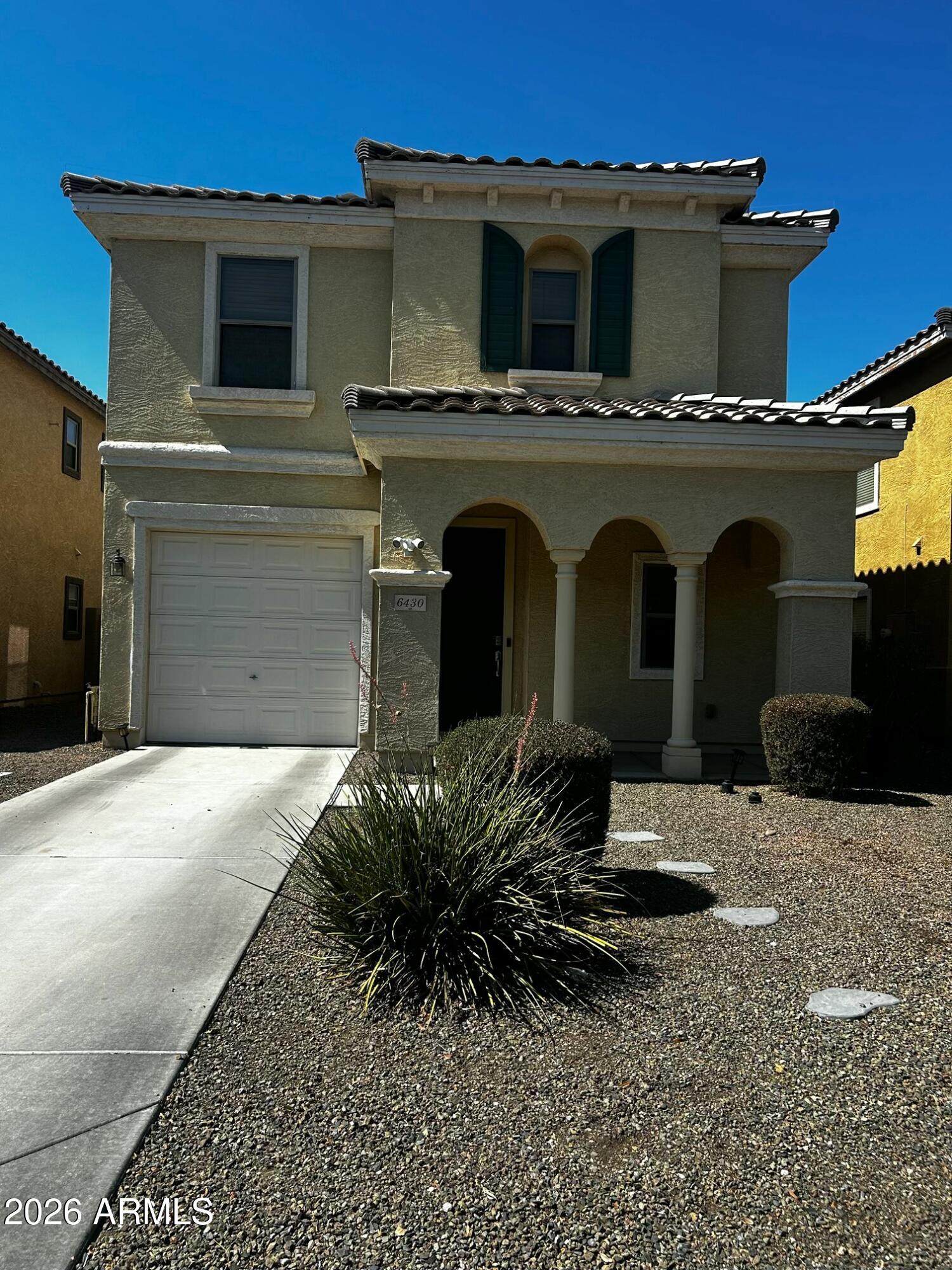 Coming Soon 
This lovely home in the popular  Avalon Village, has beautiful flooring throughout home, custom paint, nice kitchen, 3 bedrooms, 2 bathrooms, and laundry room upstairs, 1/2 bathroom downstairs.  Gravel backyard.  Modern style and home is close the community pool.  Classic outside curb appeal with pillars and a small porch.  Direct entrance from garage to living room area.  Pictures coming soon.