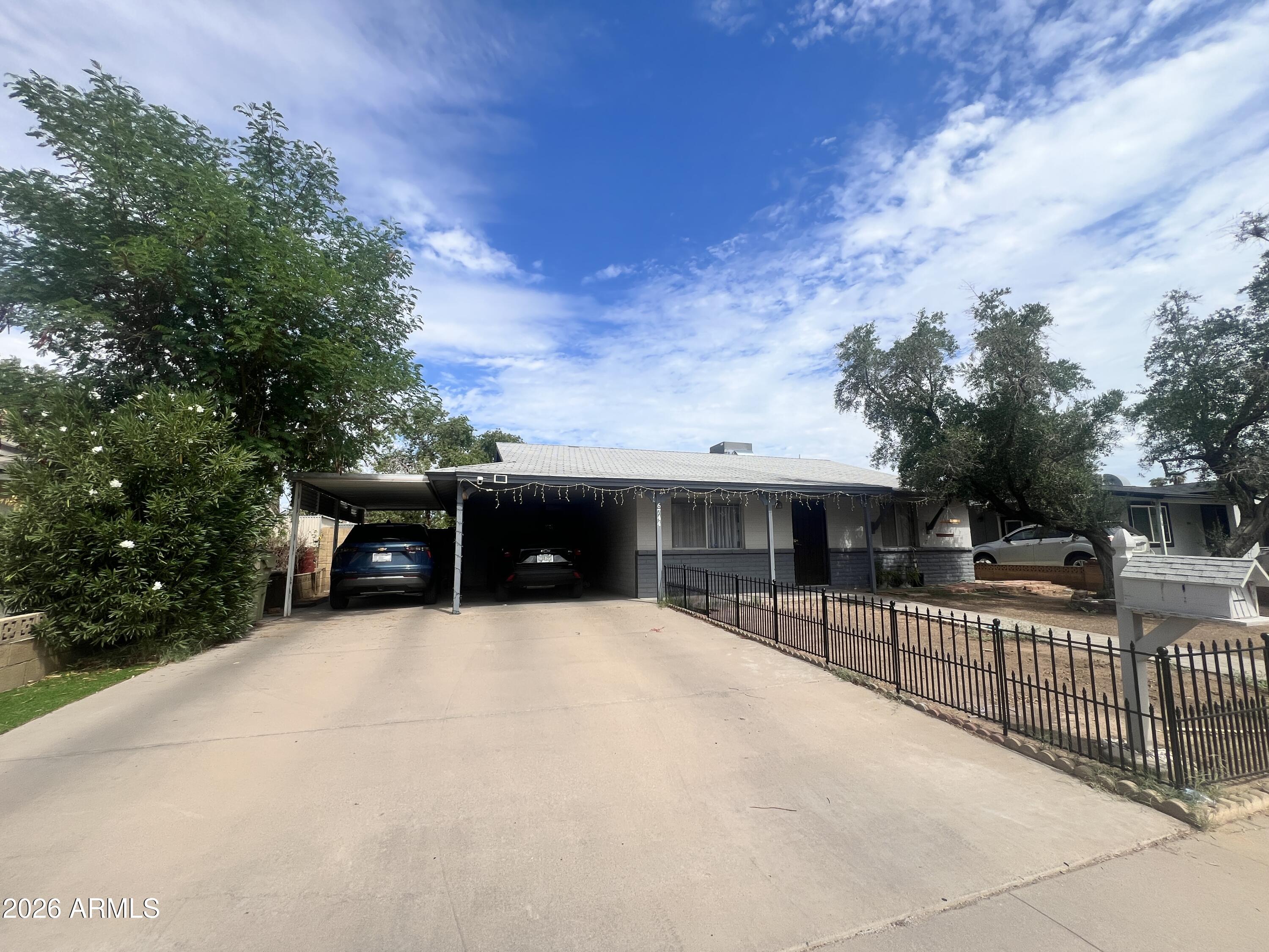 GREAT OPPORTUNIY TO BUY A CHARMING TWO BED ONE BATH BRICK HOUSE, TILE FLOORING, NEWER AC UNIT, VERY WELL MAINTAINED ORIGINAL CABIBETS AND LAMINATED COUNTERTOP. NEEDS SOME TLC FOR FULL POTENTIAL.