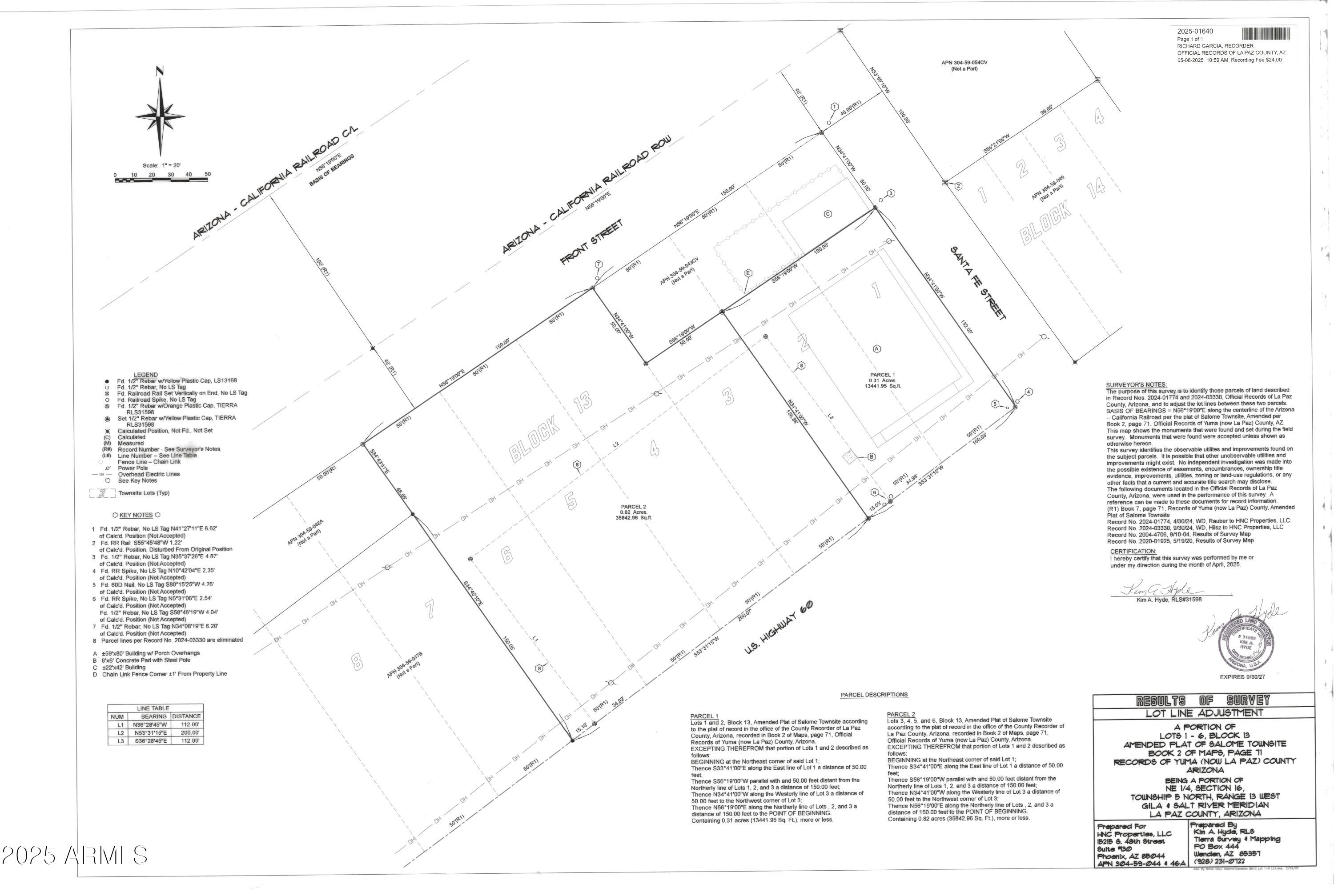 SALOME TOWNSITE - Commercial Sale