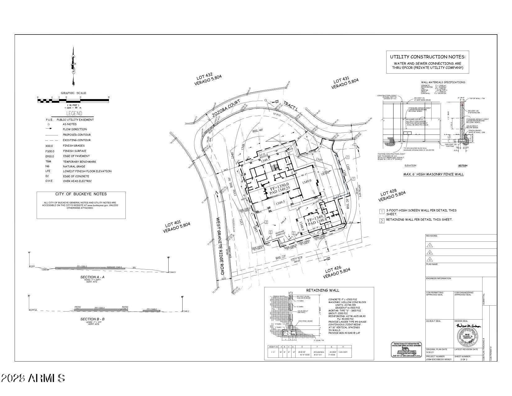 VERRADO PARCEL 5.804 - Land