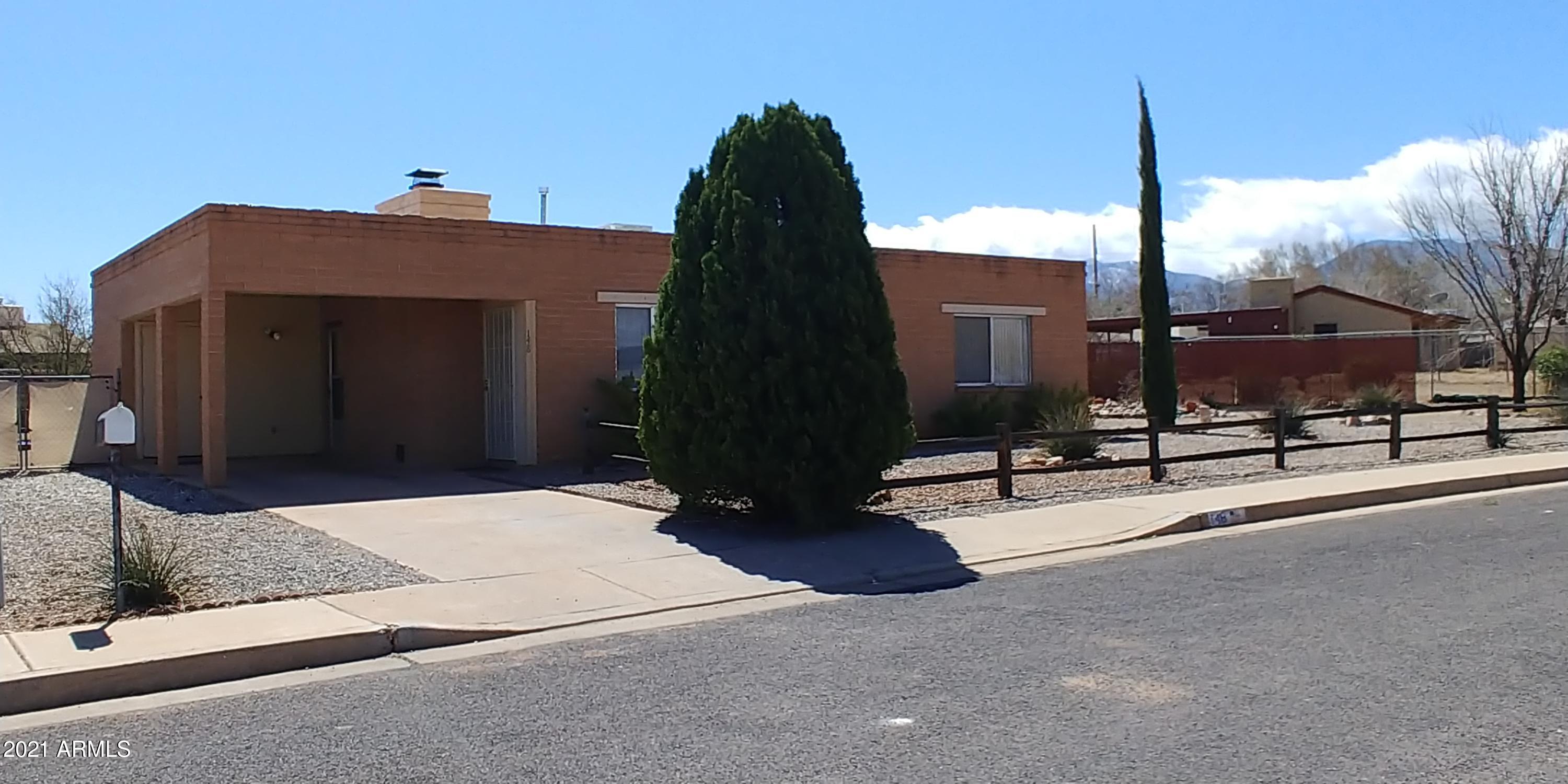 This cute home is move in ready and just waiting for new owners. It has been impeccably maintained over the years. It has a large lot and a fenced yard with a mountain view. There is a covered patio outside the maser bedroom and an open patio off the breakfast nook. You will love the fireplace in the living room on those cool winter nights. Please call today to see this wonderful home before it is gone.
