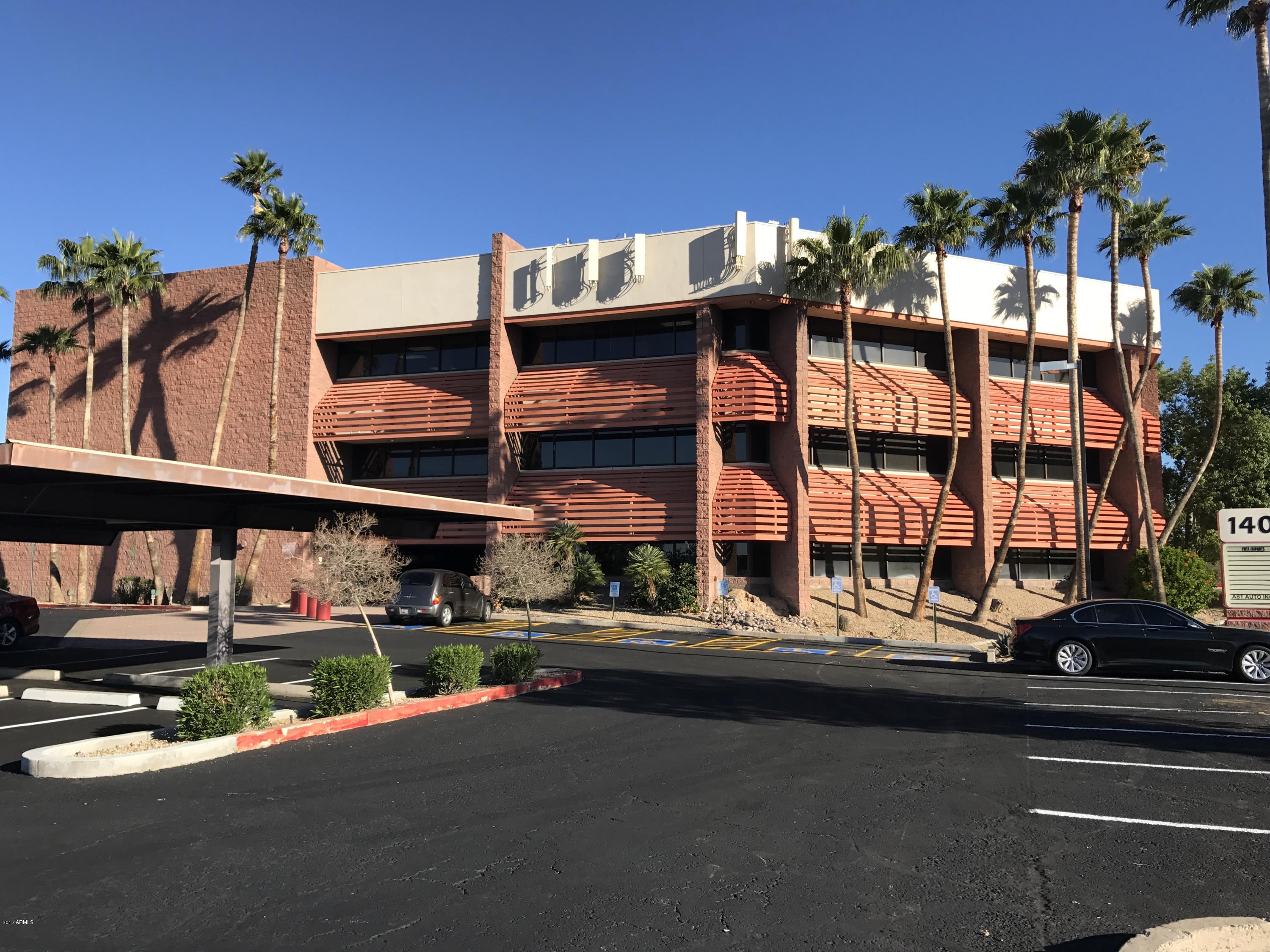 C2 Fantastic Opportunity to own a 47,000sf+ property on nearly 3 acres! Only $116/sf and 92% occupied (occupancy increasing)! Occupied spaces have been nicely updated/remodeled!  Suites features area with 18 executive offices as well as 19 salon suites area - higher return/sf $15.39 now!
 Property has undergone vast improvements and continues to do so; improvements already completed are roof, parking, LED lighting, programmable thermostats, new kitchens and more!  Exterior paint in progress, new cooling tower (all stainless steel) has been ordered and installed this winter.  
Property is 3 stories and features gorgeous mountain views! Center atrium features large fountain/pond with a variety of koi fish. Conveniently located near 51 and 101 freeways! 10 Min to PV, Scottsdale, Desert Ridg