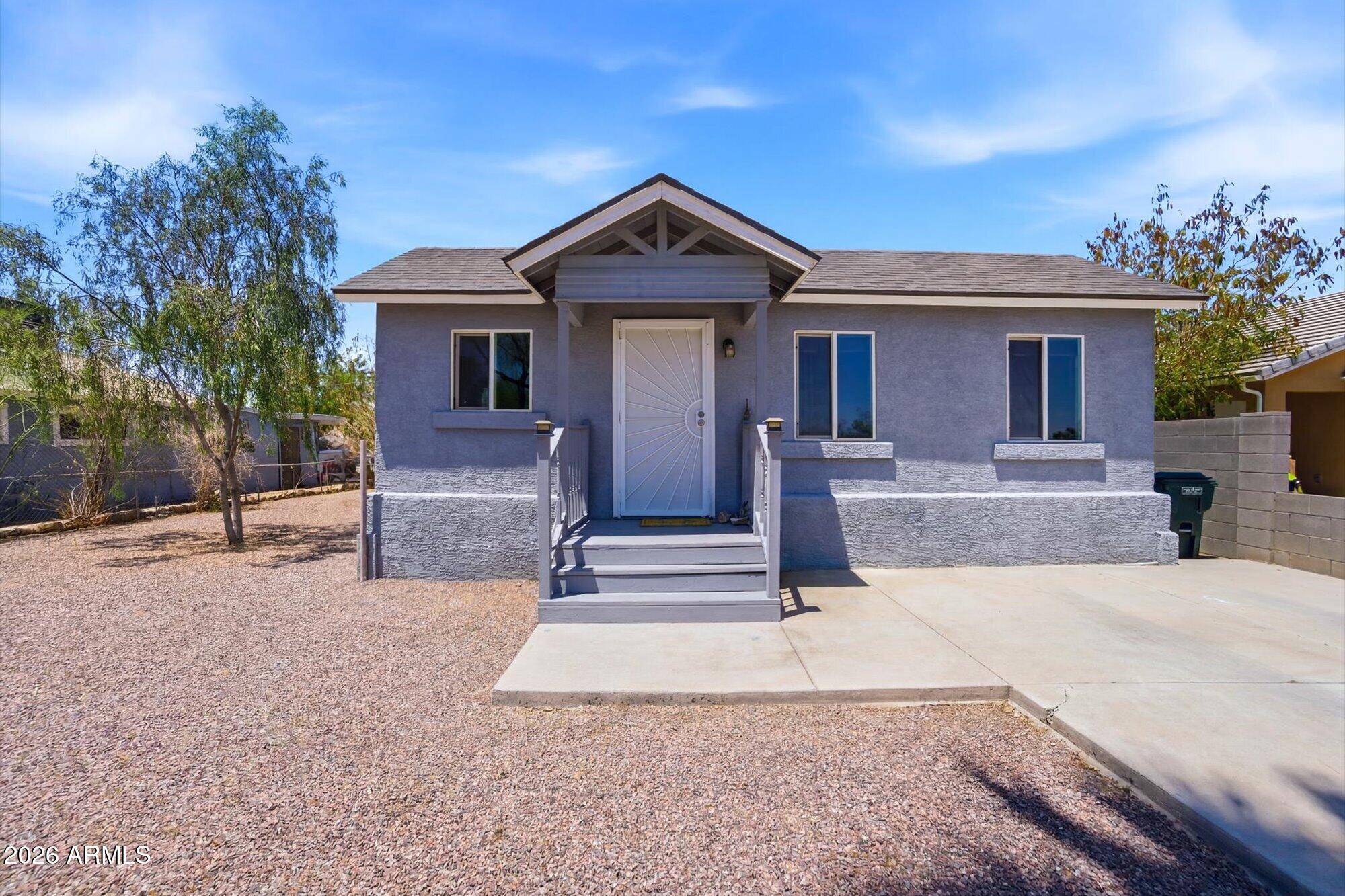 Charming updated home offering 2 bedrooms and 2 full bathrooms on an expansive lot. This property combines comfortable living with exceptional potential, featuring a lot large enough to add a casita, guest house, workshop, or additional outdoor living space. 
Inside, the home showcases tasteful updates in both the kitchen and bathrooms, creating a modern and move-in-ready feel. The low-maintenance desert landscaping keeps upkeep simple while providing great curb appeal and water efficiency. Conveniently located with easy access to downtown Phoenix, shopping, dining, and freeways. A great opportunity for homeowners, investors, or anyone looking for room to expand.