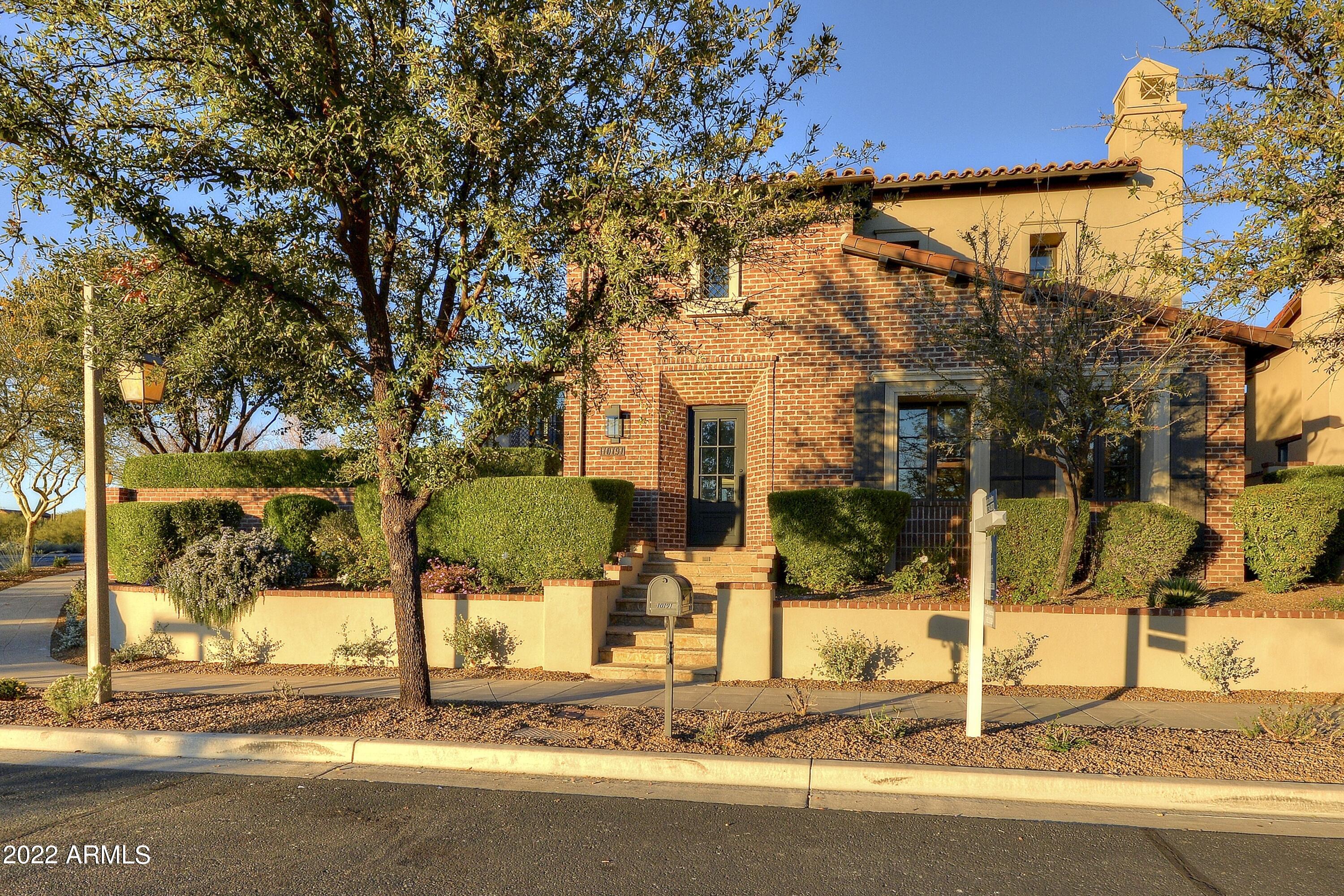 Situated on one of the prettiest lots in the Parks, this Silverleaf residence is the pinnacle of perfection!  Completely updated in 2021, its interiors feel fresh, current, and move-in ready.  Facing the park, the front view offers bucolic scenery while the full 1/3rd acre lot spans the corner, allowing open space to capture mtn. & city light views.  Light oak flooring T/O.  Gorgeous cook's kitchen w/ dbl islands opens to generous family room w/ fireplace, & library/office area.  French doors access the beautifully landscaped yard w/ mature trees, lovely pool, ramada & stone fireplace.  Upstairs Primary Suite w/ sitting room showcases city light &  mtn views. Sophisticated white marble bath.  3 add'l bdrms, 2 w/ Jack & Jill, the other ensuite, +  lg bonus rm w/ 3/4 bath could be 6th bdrm.