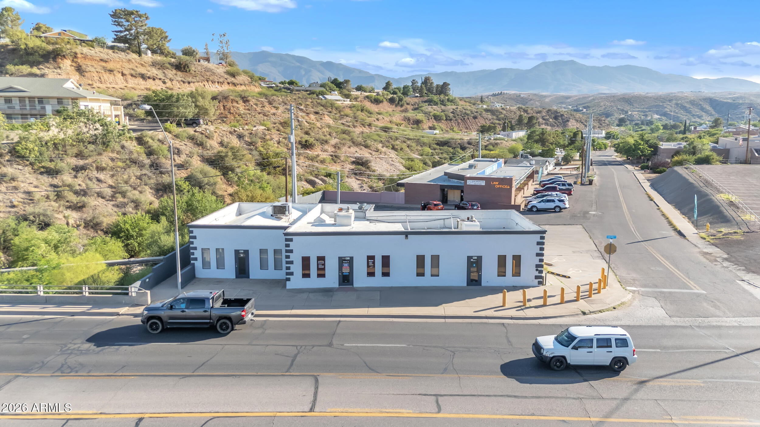 Professional or medical office building available in the heart of Globe, ideally positioned directly on Highway 60 and just minutes from the vibrant, historic downtown main street. This well-maintained property offers high visibility and convenient access, making it a strategic location for businesses seeking a strong presence in the area.

The property features a stable, long-term tenant base with minimal turnover. Ample on-site parking and prominent on-building signage add to the property's appeal, enhancing visibility and ease of access for both clients and staff.