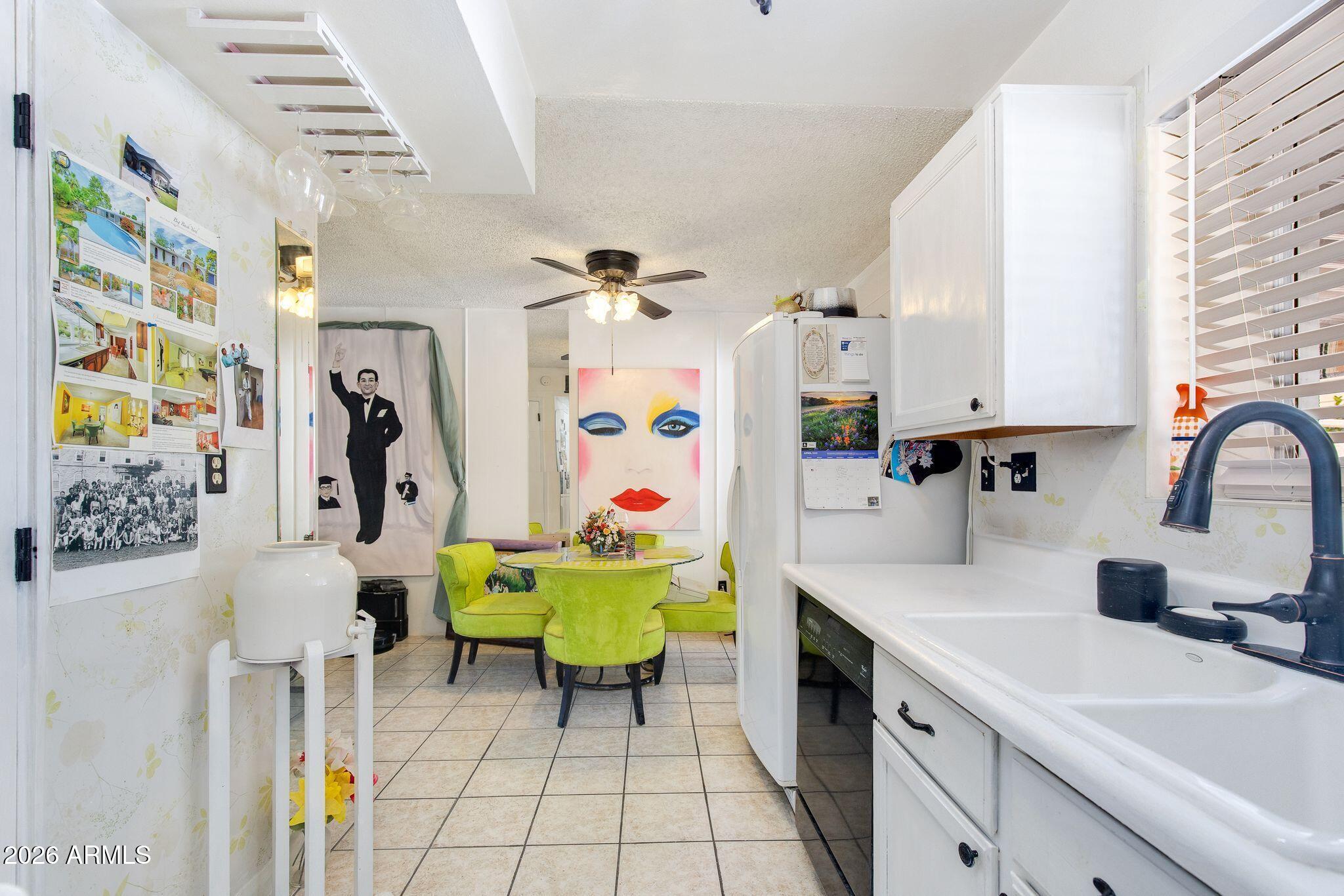Originally a three bedroom townhouse, this thoughtfully converted home now offers a generous primary suite, a comfortable second bedroom, a remodeled full bath, and a half bath added downstairs. The unit is steps from the pool with a private patio that includes a BBQ area, and ping pong table. Covered parking available. Stair lift conveys with the home.

Positioned in the heart of South Scottsdale, this address puts Papago Park and the Indian Bend Wash Greenway within minutes, with Old Town Scottsdale, ASU, Tempe Marketplace, and both the 101 and 202 freeways all easily accessible from the same central location.
