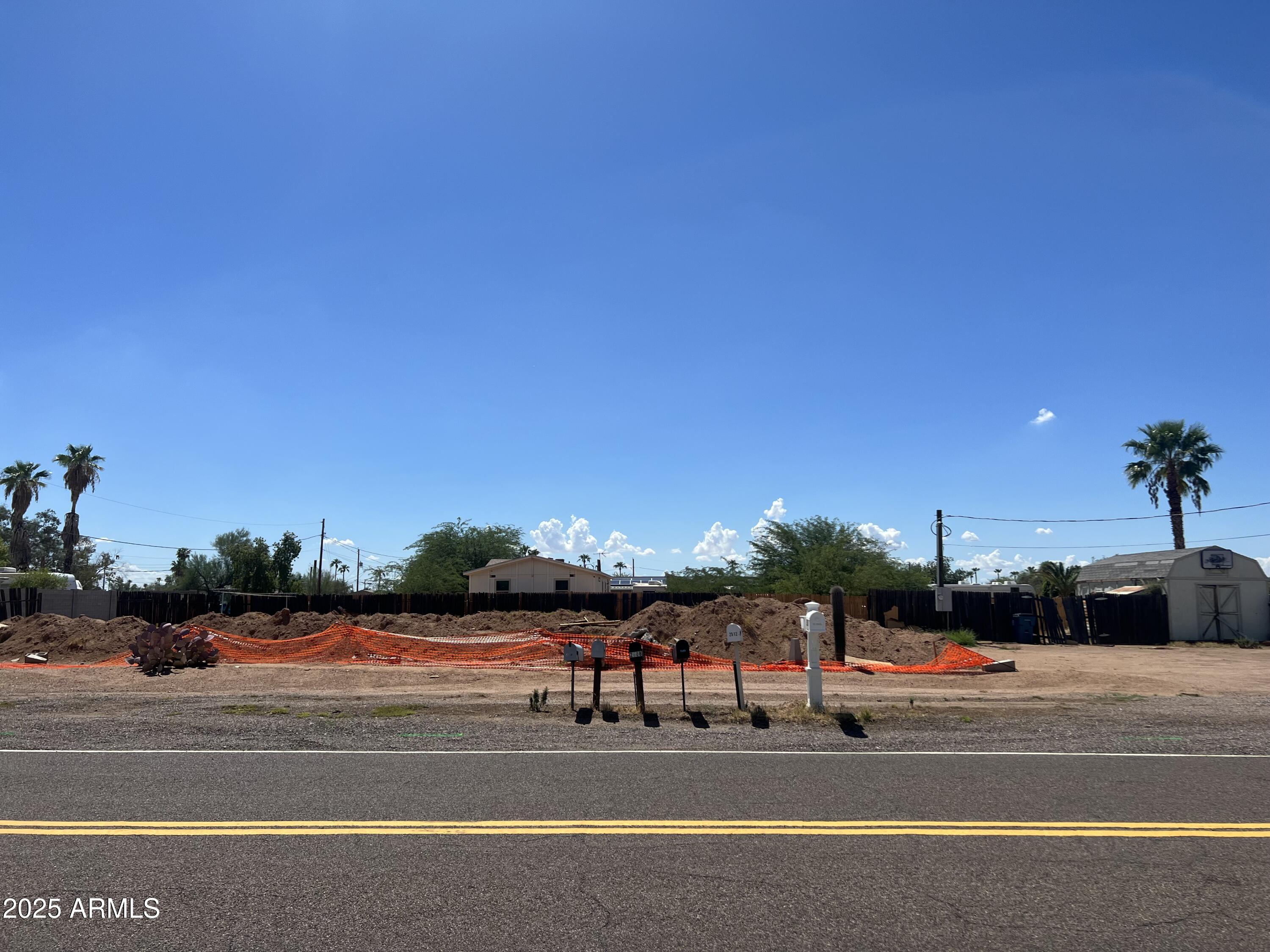 Enjoy the freedom to personalize your property without the constraints of homeowner's association regulations.  Land in beautiful Apache Junction, with power and water. Nice view of the Superstition Mountains.
