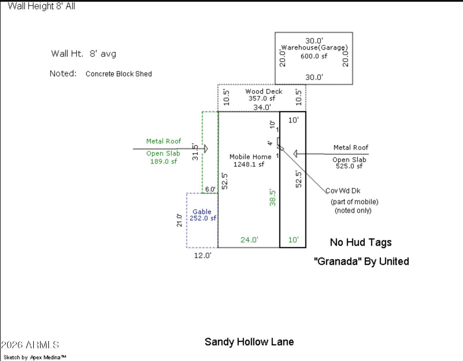 IRREG PARCEL BY M&B LYING AT THE NE COR OF SW1/4 & BEING A PTN OF N1/2N1/2S1/2 SEC 12 15 3E CON T .5 - Residential