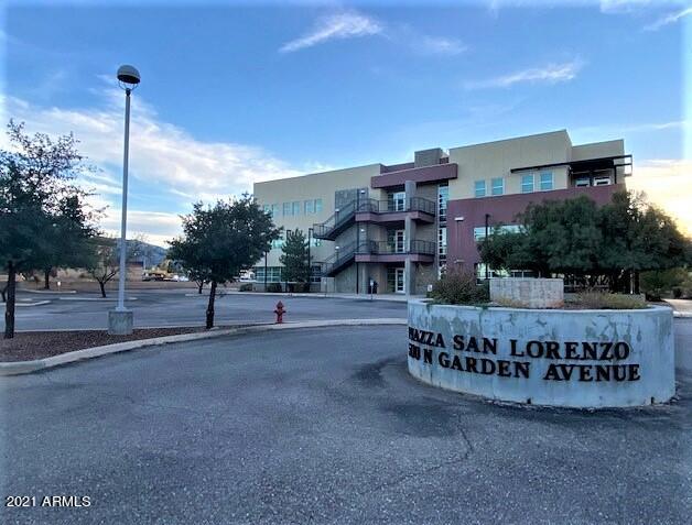 Piazza San Lorenzo is arguably the most prestigious office complex in Sierra Vista. The twin buildings are an impressive presence right at the entrance of both Sierra Vista and Ft Huachuca. The high visibility offers excellent signage opportunities. The appealing modern architecture is undeniable. The attention to detail in the design layout creates unique space options to suite a variety of occupants. Ample parking and highway frontage makes this property highly sought after. Separate metered utilities makes this a turn key opportunity for investors. Please do not disturb tenants. Schedule a private showing.