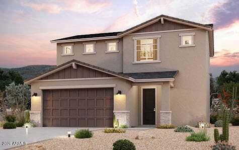 BRAND NEW HOME - Come view this beautiful two story home that's being built! This 3 bedroom, 2 and a half bathroom home comes with fully upgraded Granite Countertops, Tile flooring throughout and upgraded carpet in the bedrooms! 36 Inch Cabinets in the kitchen with a kitchen island. This Community includes a pool, putting green, playground, dog park, pickleball courts, basketball hoop and walking trails inside the gated community! Reach out today to make this home yours!