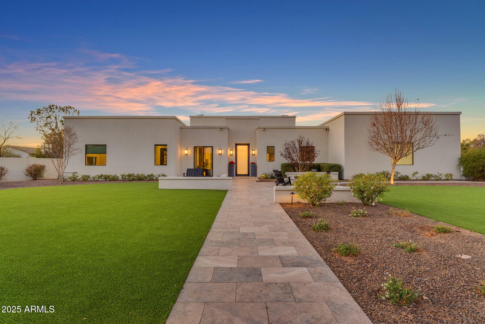Welcome to your next dream home! A seamless blend of modern luxury & inviting warmth. Exclusive Equestrian Manor built in 2019, nestled on an impressive 39,000 sq ft lot. This 4,200 sq ft masterpiece redefines luxury living. Imagine a life where every detail is crafted for both elegance & comfort. This home offers endless possibilities as a family residence, an executive retreat, or even your ideal winter getaway. Step outside to your own private oasis, a spectacular resort-style pool invites you to unwind. Enjoy your very own private pickleball court, perfect for active living and entertaining. Relax in the beautifully designed ramada. Inside, discover a brand new, open concept designer home boasting the latest features & top-of-the-line finishes. Located just minutes away from the vibrant Kierland shopping corridor & Scottsdale Airport, you'll have all the conveniences of city living while enjoying the privacy of a secluded cul-de-sac on 3/4 of an acre. And with a 24/7 guard-gated community, security & peace of mind are always at hand. This is a rare opportunity - newer built, rarely available in this prestigious community.