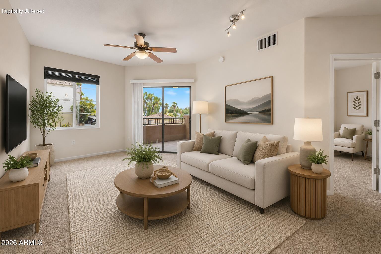 Live Where the Valley Comes Together!
Resort-style living in this beautifully updated condo, ideally located just minutes from Downtown Phoenix, the airport, Tempe, Arizona State University, and the shopping, dining, and entertainment of Scottsdale.  Inside, you'll love the bright, open floor plan featuring brand-new plush carpeting, granite countertops, and a private view balcony--the perfect place to enjoy your morning coffee or unwind while taking in the Arizona sunsets.  Residents of Belaflora enjoy an exceptional lifestyle with resort-inspired amenities, including a sparkling community pool and spa, a fully equipped fitness center, clubhouse, BBQ gathering areas, and exclusive gated access to the scenic Papago Park trail system--ideal for hiking, and biking.