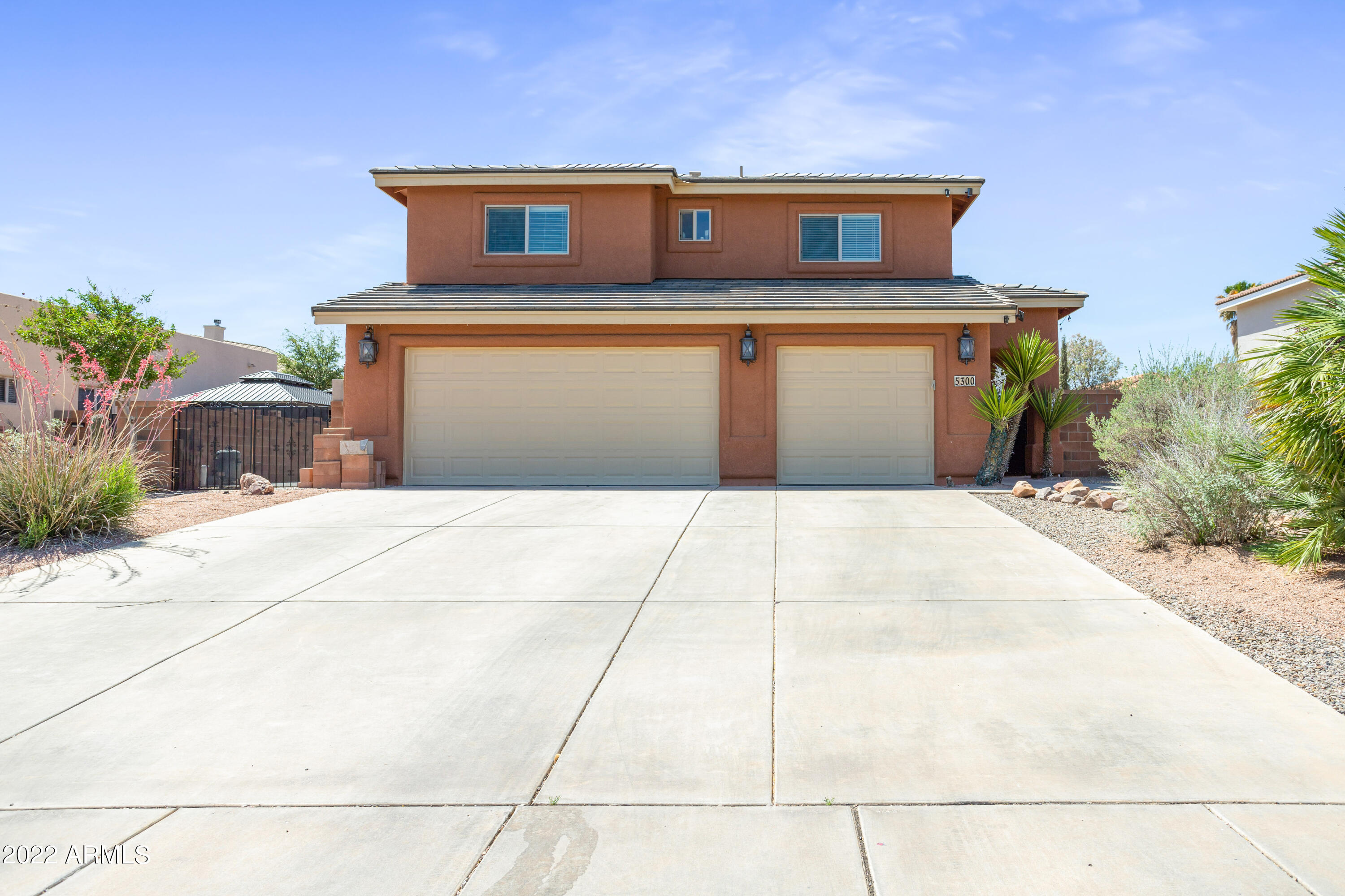 This is the gorgeous custom home you've been looking for! 5 bedrooms, 3.5 baths in the lovely Mesa Verde Heights subdivision, conveniently located close to shopping and all city services. The large and stylishly designed back yard is a must-see, with a beautiful solar-heated pool just installed last year! Brand new shower in the master bathroom, and an entirely new HVAC installed just this year! Spacious rooms and tasteful design throughout. Everything that could be done to take this impressive house to the next level has already been thought of and done.  It's just waiting for you to call it home!