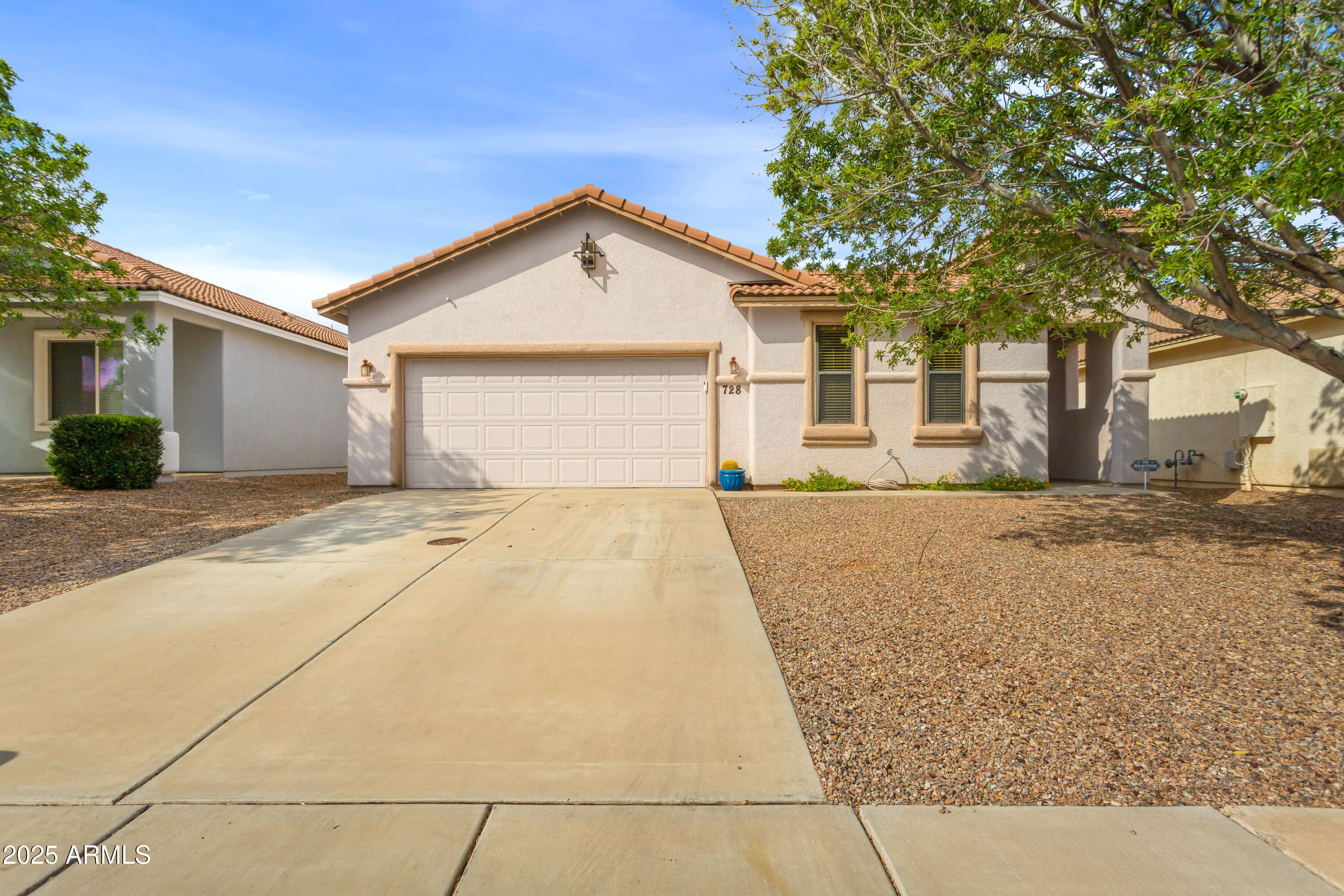 Welcome home! Great home located in the heart of Sierra Vista very close to the hospital, shopping and more. Enjoy your split floor plan of 3 bedrooms, 2 bathrooms, den and formal dining room. Large entertaining kitchen that has an island and open to the living room. Spacious pantry closet and counter space for all your needs. Outside is a blank slate ready for you to put your finishing touches to. This property backs up to no neighborhood for added privacy. Take a look and fall in love.