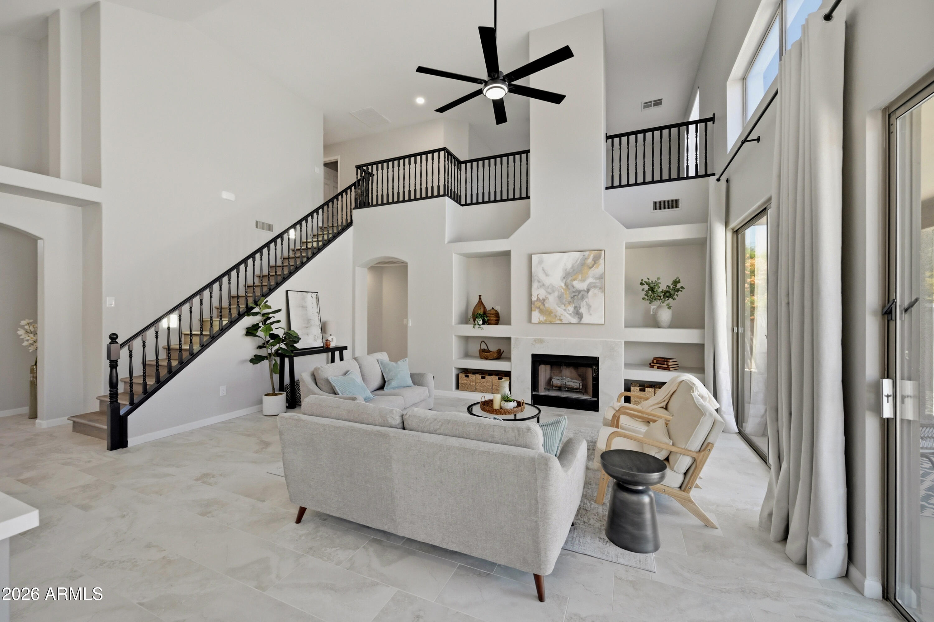 Stunningly reimagined with over $100K in premium upgrades! This turnkey gem features soaring ceilings, fresh interior paint, and updated flooring. The heart of the home shines with a beautifully refreshed kitchen and modernized bathrooms. Enjoy total peace of mind with a new roof (Sept 2024), 2024 water heater, and two 2022 AC units. Includes nearly new appliances plus a brand-new refrigerator and gas stove!

Ideally located: 10 mins to Desert Ridge, 20 mins to TSMC, and easy 101 access. Near local favorites like Dayoung Boba and Lichee & Sushi. Modern elegance meets a strategic location--welcome home!