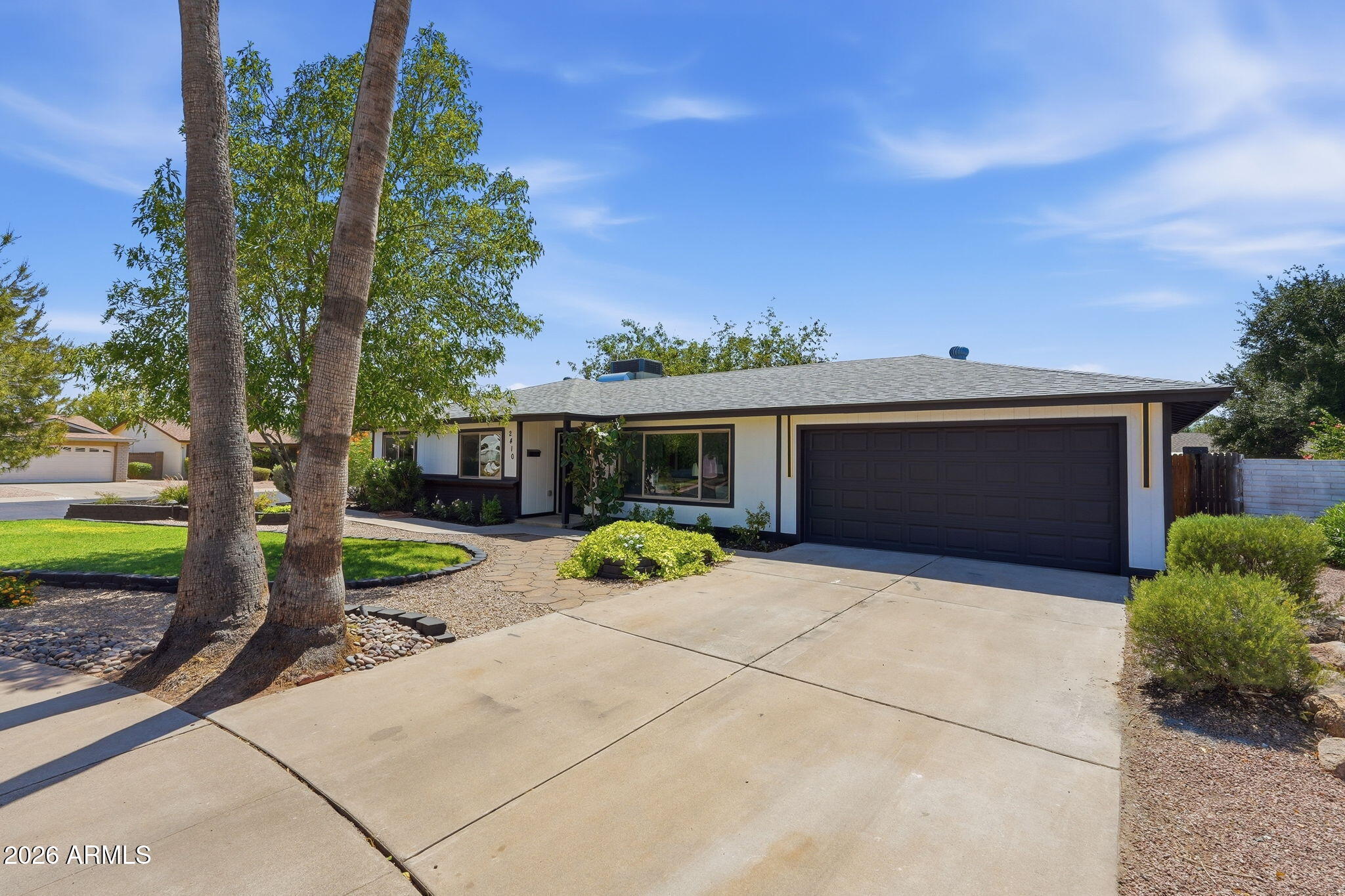 Some homes have one or two standout features this one has them all. Featuring a NEW ROOF, this beautifully updated 3-bedroom, 2-bath home combines modern finishes, an open-concept layout, and an incredible amount of indoor and outdoor living space. Situated on an expansive 11,112 sqft lot, there's plenty of room to entertain around the pool, host weekend BBQs, or simply enjoy the freedom of a large property with no HOA.

Conveniently located near ASU, Tempe Marketplace, Loop 101, and Sky Harbor Airport. you'll enjoy easy access to shopping, dining, entertainment, and travel while still having the space and privacy that make this property truly stand out.

Seller is also including a one-year American Home Shield top-tier home warranty.