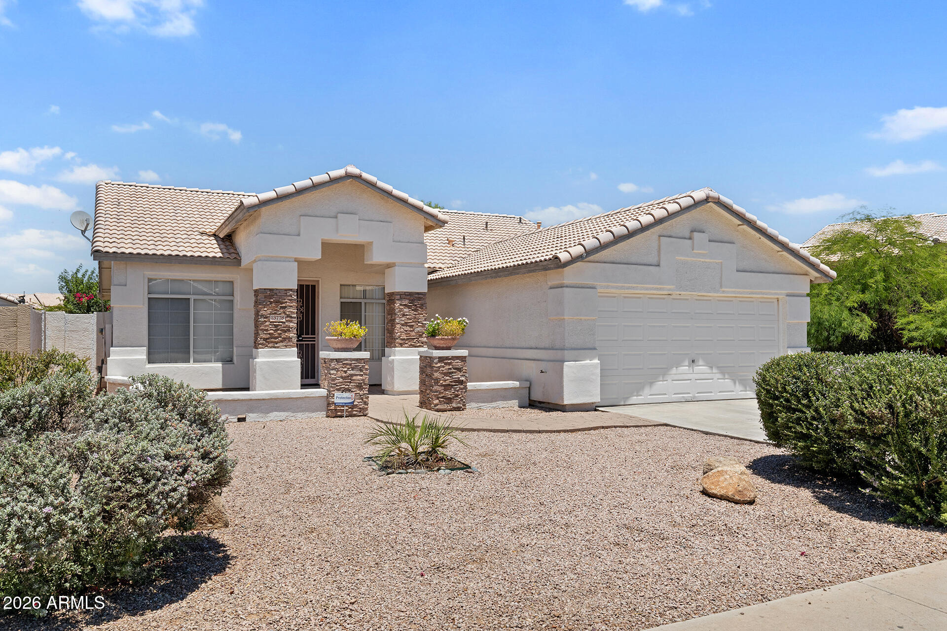 Beautifully updated home in the highly sought-after Palm Valley community! Offering 3 beds, 2 baths, and 1,650 sqft of living space, this home is ideal for a growing family, seasonal resident, or savvy investor. Enjoy peace of mind with major recent upgrades, including a newer AC with full service warranty through 2032, a new water heater, and a new stove, dishwasher, and microwave.

Inside, the bright and inviting family room features wood-look tile flooring and sunscreened windows that enhance comfort and energy efficiency. The spacious kitchen is complete with granite countertops, a center island, a pantry, and a cozy breakfast area with space for formal dining.

The backyard features a covered patio, pavered outdoor living area, and built-in BBQ!
