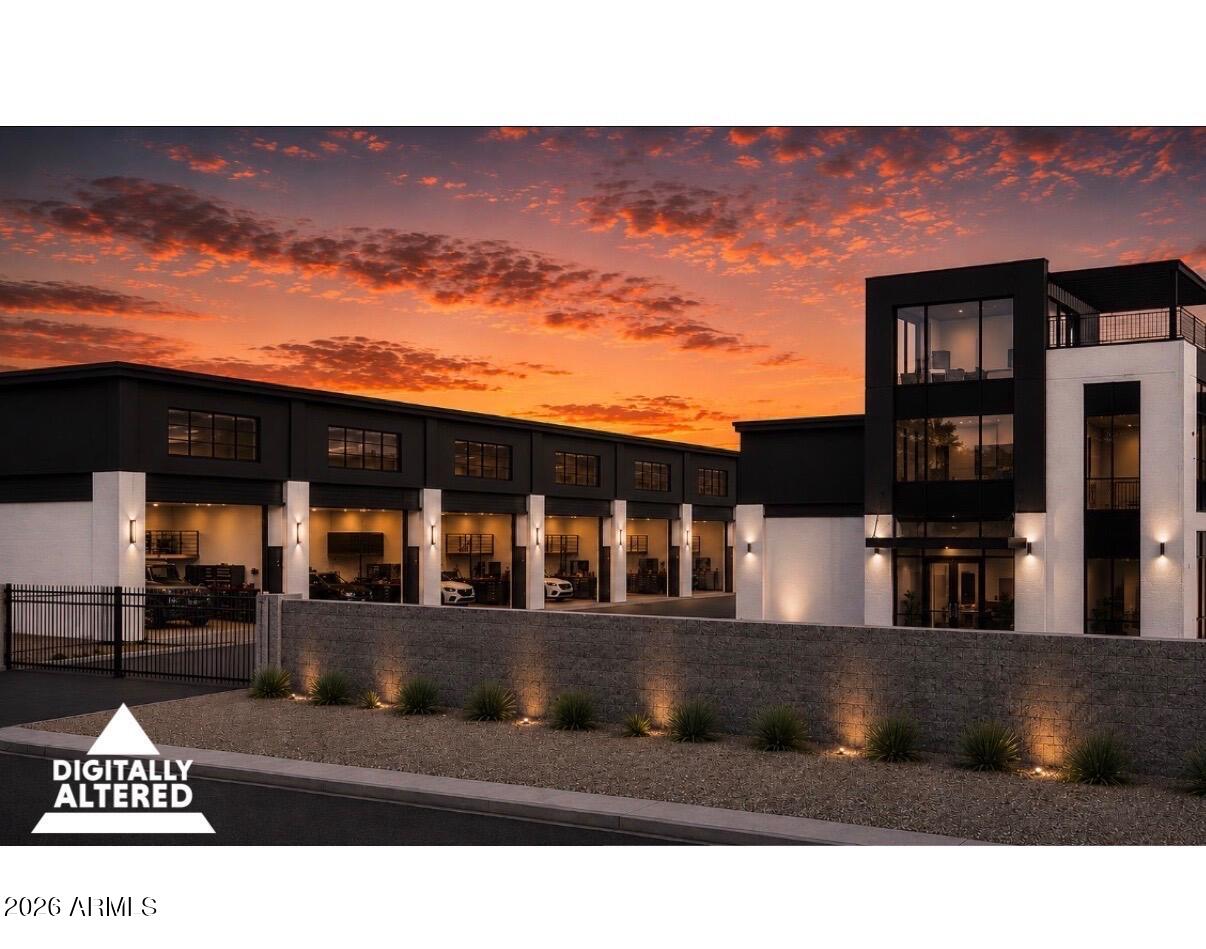 The Hideaway is an exclusive offering: a private, gated collection of 70 luxury garage condominiums in Phoenix, Arizona. Built for owners who see their vehicles, boats, and collections as part of a curated lifestyle.
Positioned at Cave Creek Road and the 101 Highway, The Hideaway pairs unmatched convenience with resort-caliber security and amenities, anchored by a three-story clubhouse designed specifically for owners. Each unit arrives as a turnkey gray shell with oversized 16' x 14' garage doors, 24'-26' of clear interior height, and a rooftop-mounted HVAC system, ready for owners to finish with a mezzanine, epoxy flooring, or bathroom, available only during this pre-construction phase. Unit sizes are 25x50, 30x55, and 30x60.
