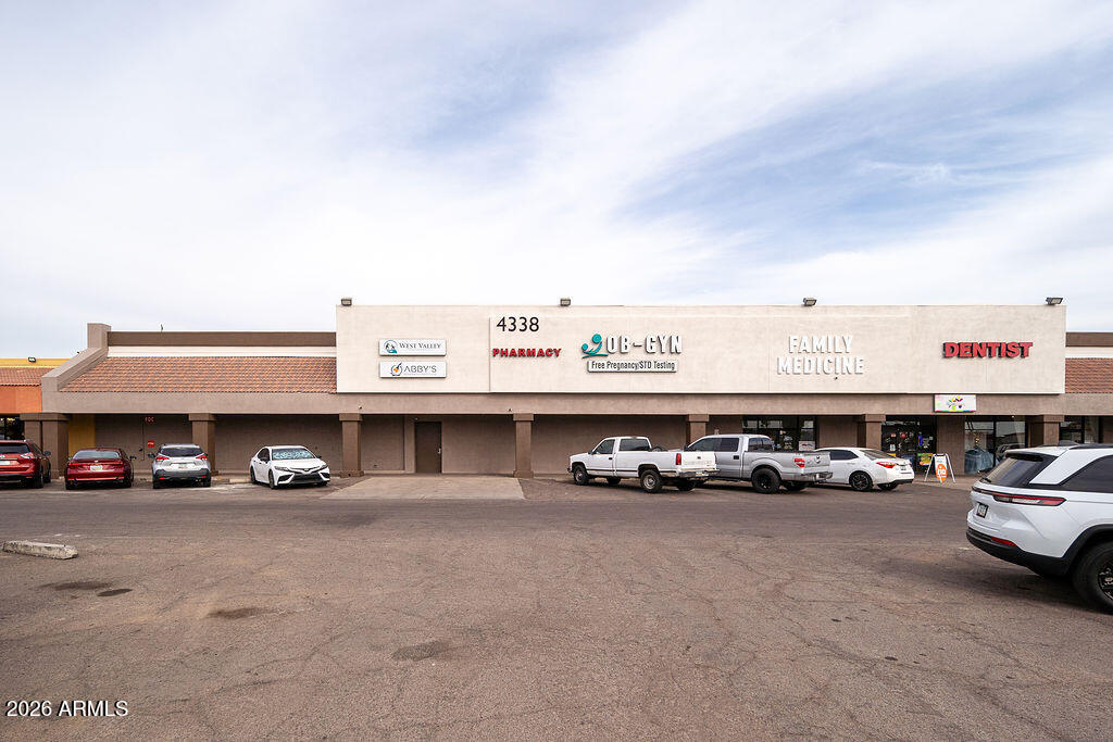 This listing is a medical office condo located at the northwest corner of 43rd Ave & Thomas Rd. The property is partially built out, with approximately 46% of the space is remodeled and ready for medical office use, 13% allocated to retail (pharmacy space), and the remaining 40% in shell condition, offering flexibility for customization.   This offers the ability for an owner/occupant for medical professionals or as an investment opportunity.