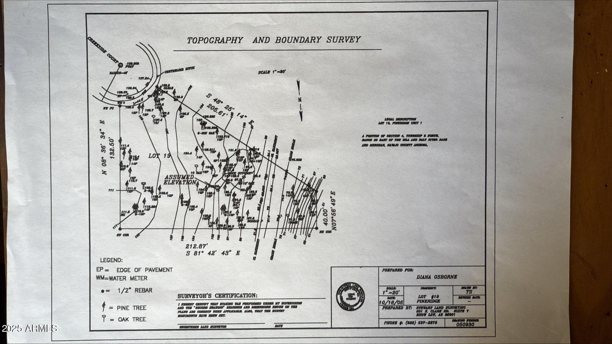 PINERIDGE UNIT 1 - Land