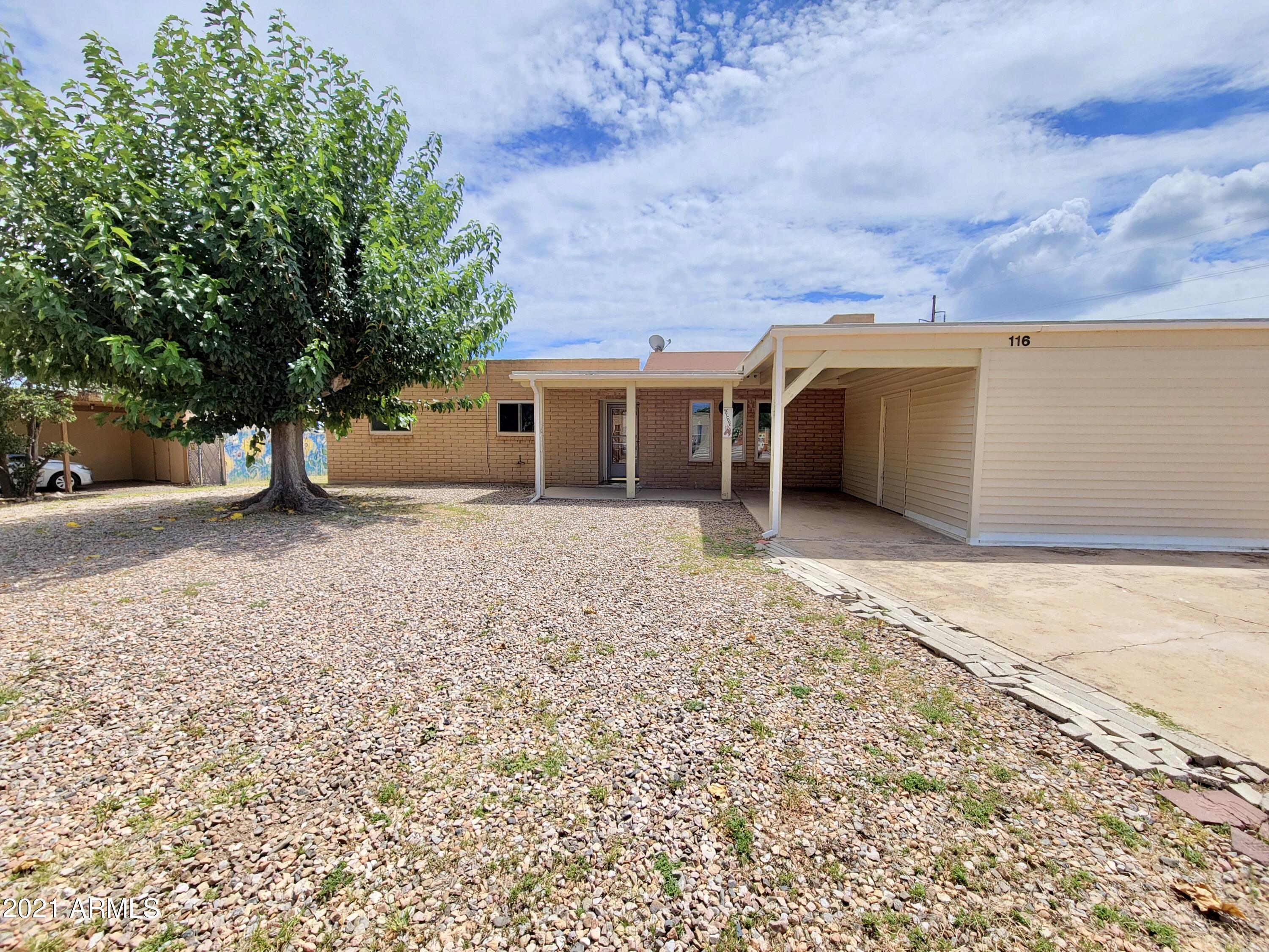 3 bedroom, 2 bathroom home with new roof in 2020, triple pane windows, french doors, updated kitchen (2015), 55 gallon hot water heater, two storage sheds (like new), HVAC with upgraded control. Home has additional storage areas (apprx 465 sq ft) cooled with window air conditioning unit.   Fence painted by local artist.
