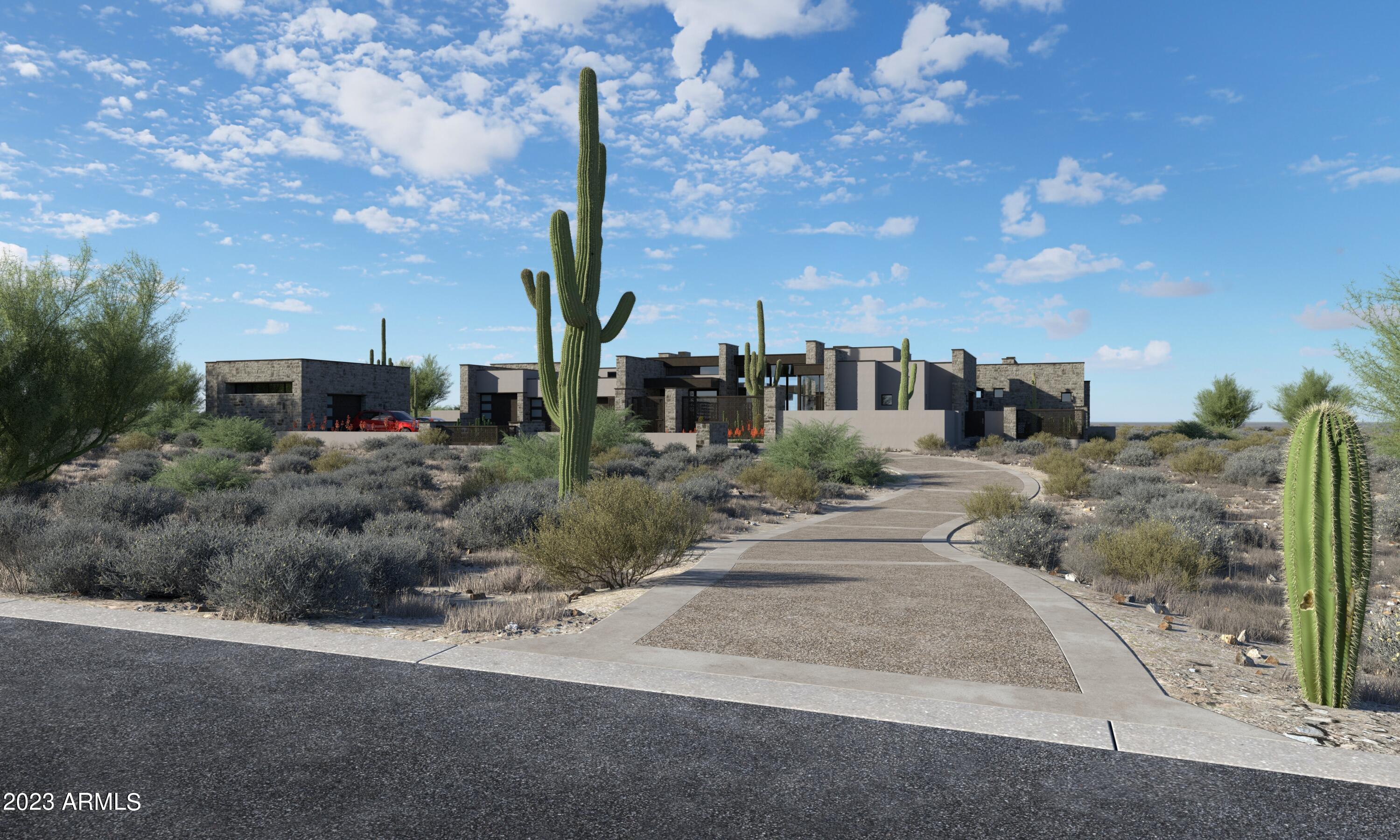 Located on one of the finest lots within Whisper Rock Estates, this to-be-built home has been designed with the utmost care and craftsmanship * Craig Wickersham (Architect) & RNet Custom Homes (Builder) combine to create a timeless, one-of-a-kind masterpiece on a south-facing, 2.7 acre site * Just about 6300 sq ft of livable space, offering an ideal layout consisting of an open living concept, 4 full bedroom suites, gym, media, office, bar and wine room * Zero interior steps, true indoor/outdoor living, 4-car garage and outdoor kitchen complete the design * See the documents tab for details *