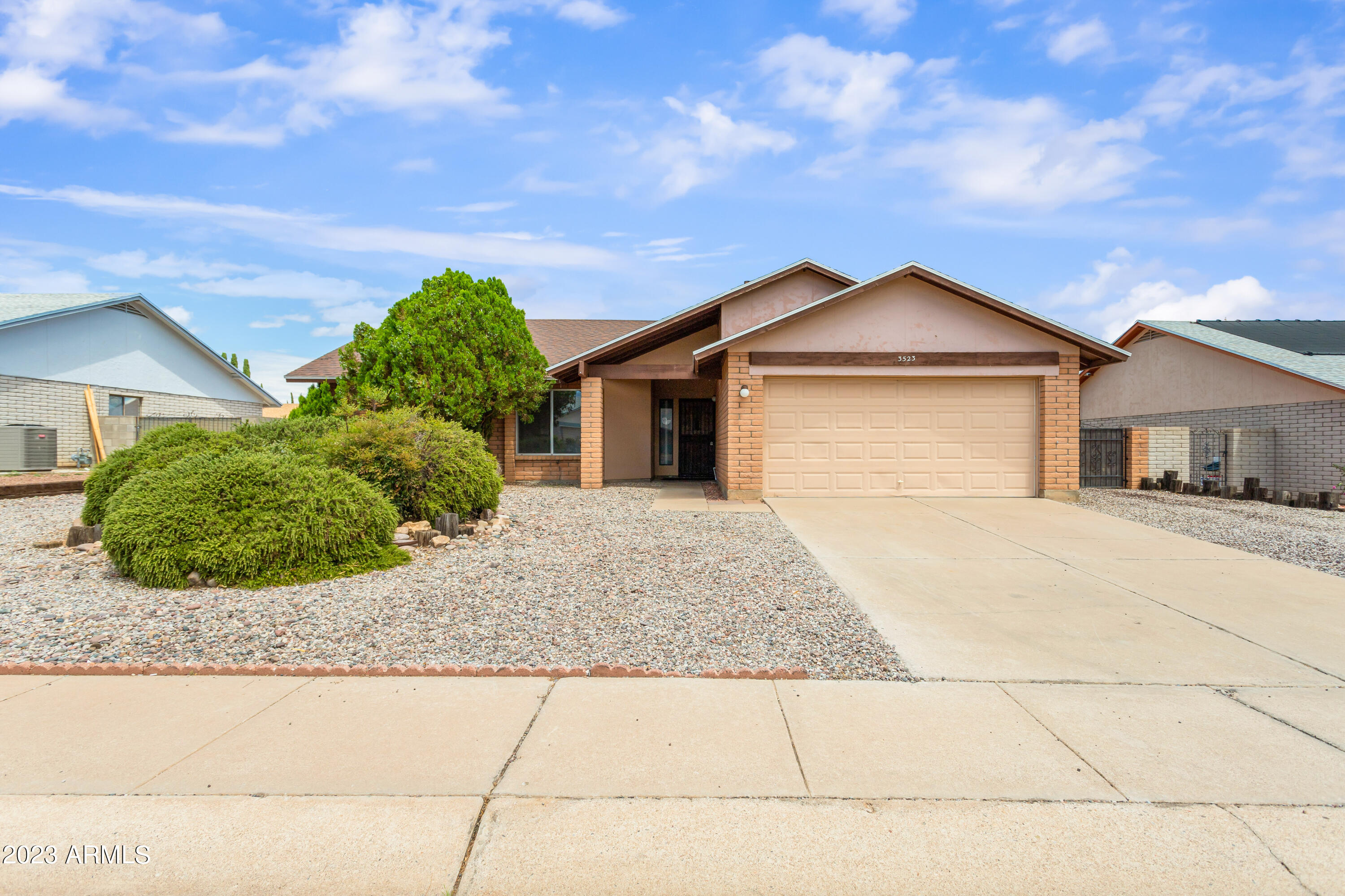 Nestled in a serene and sought after central neighborhood, this charming 3 bedroom, 2 bathroom house offers a perfect blend of tranquility and convenience.