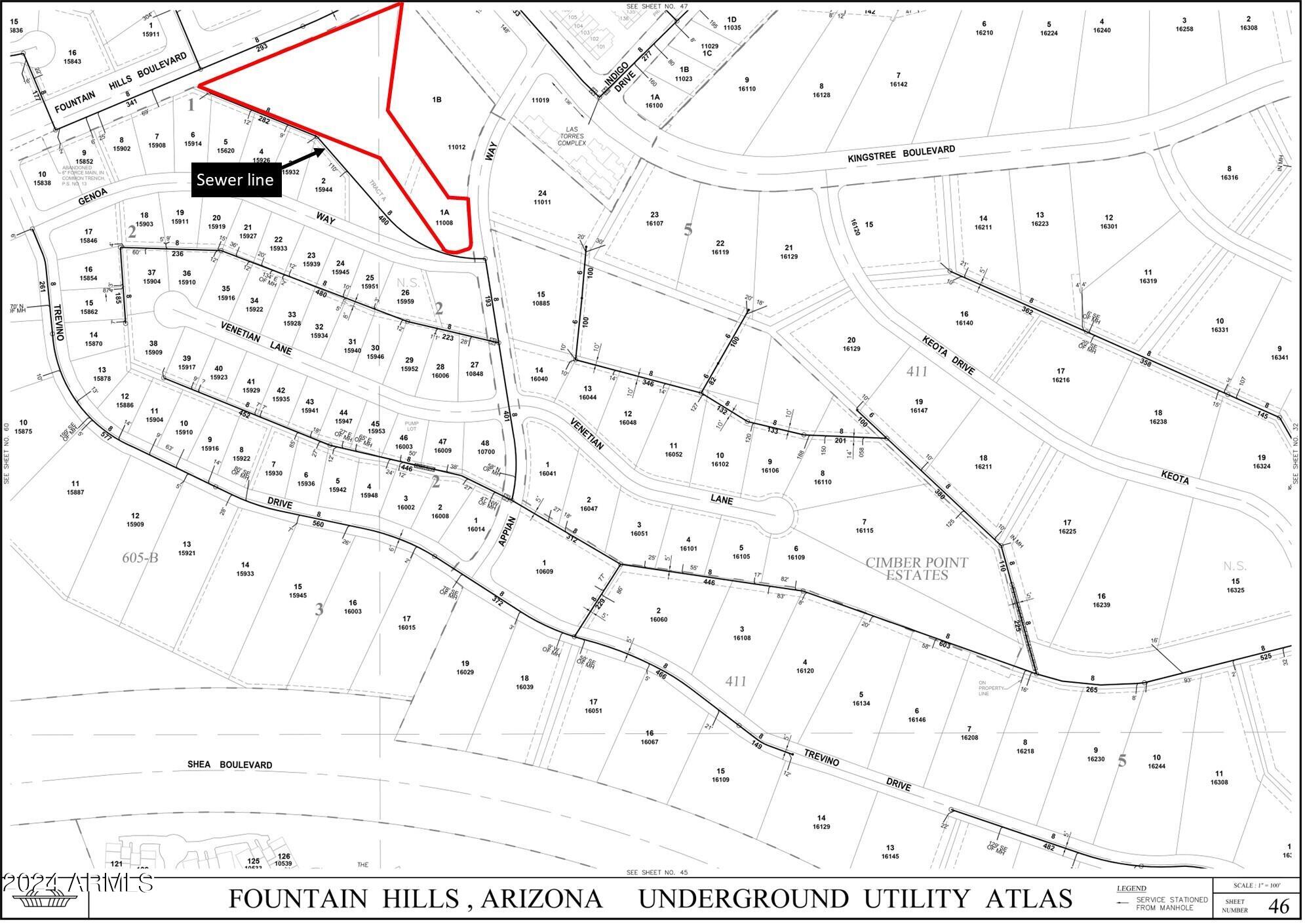 Fountain Hills AZ FP 605B, Lot 1 - Land
